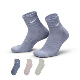 Nike Everyday Plus Cushioned Training Ankle Socks (3 Pairs)