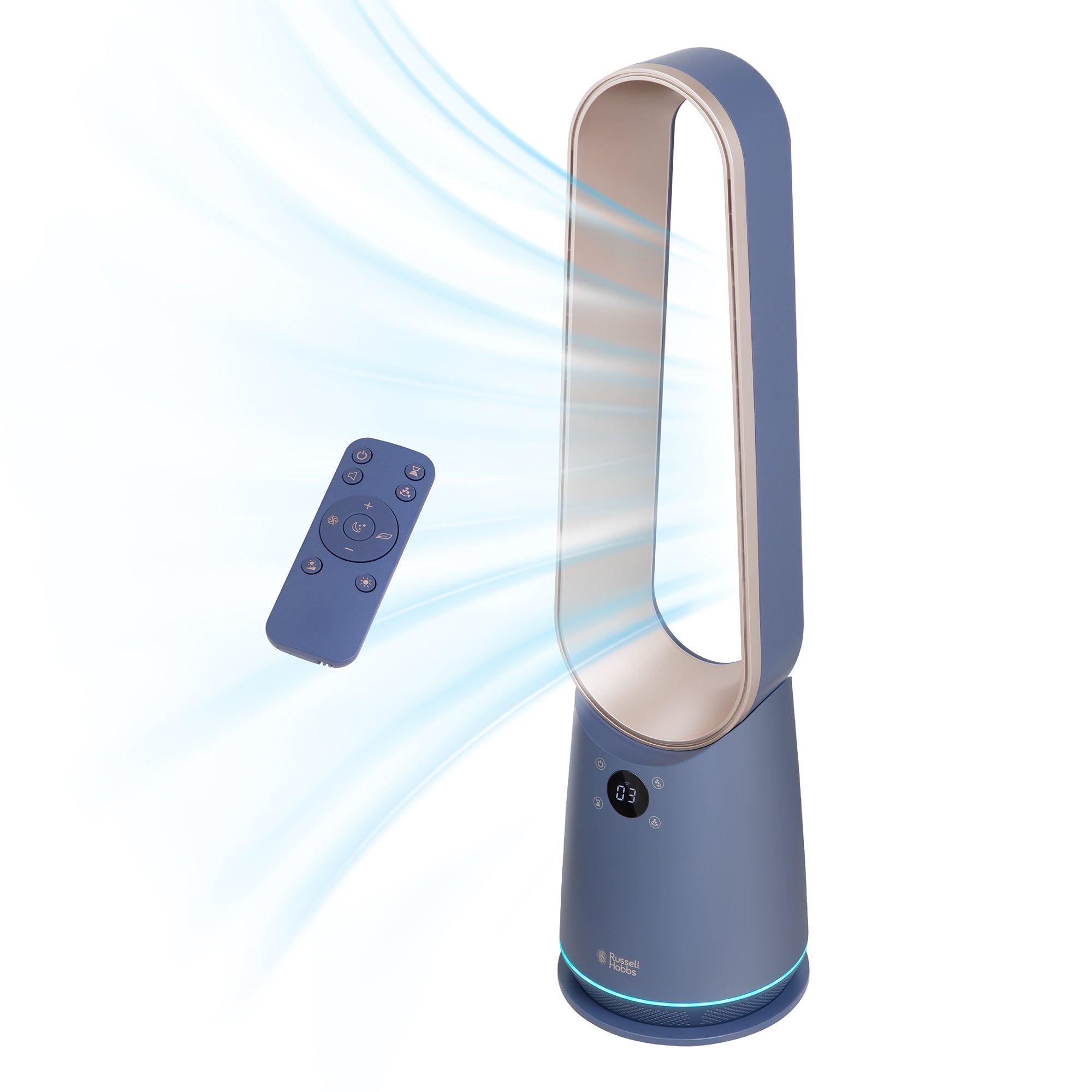 Russell Hobbs RHBLDLC25BLSM Smart Bladeless Cooling Fan