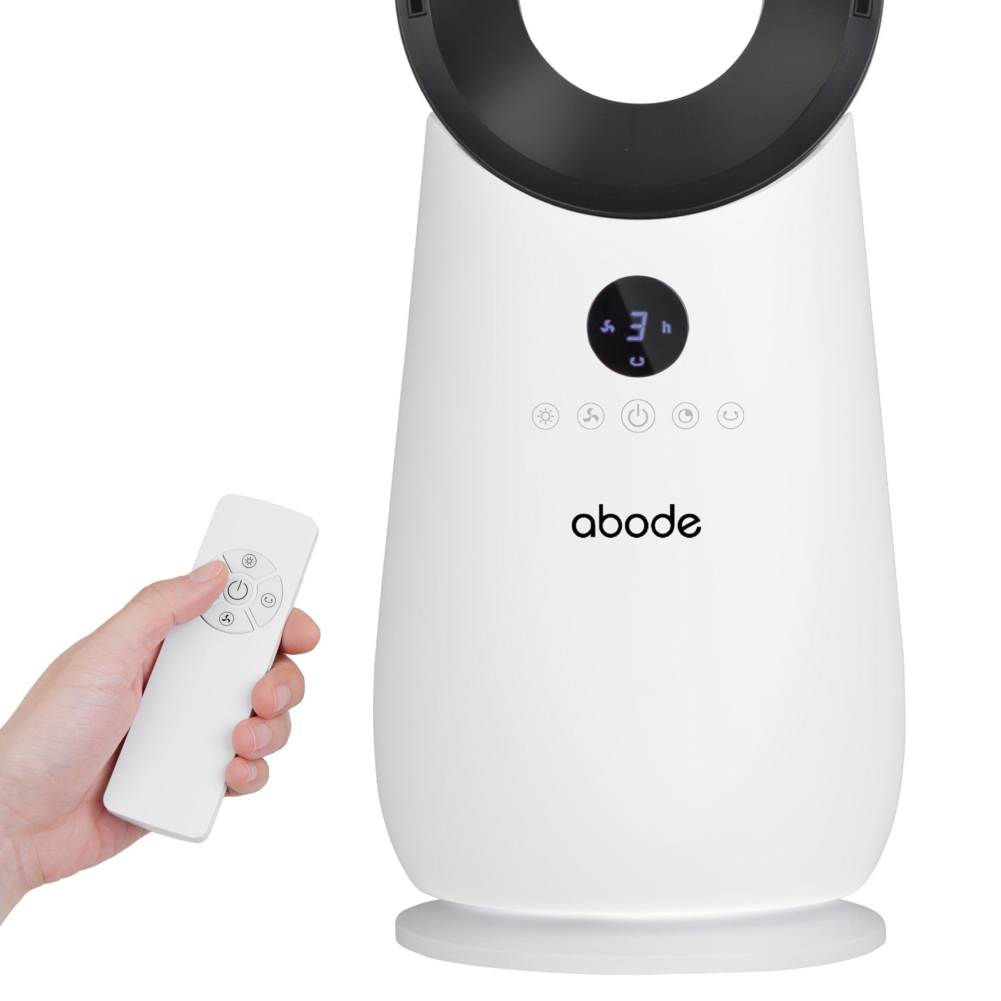 White - Abode - ABLDL2001 Bladeless Fan in White - 4