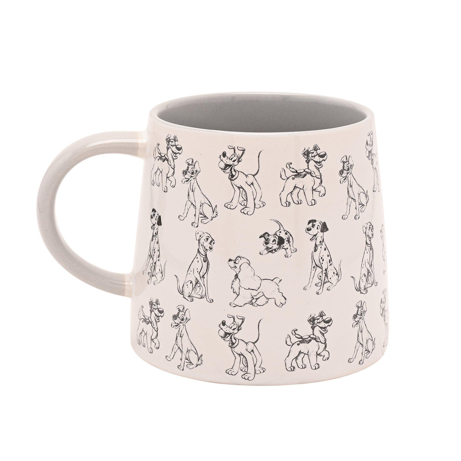 White - Disney - Disney Cats & Dogs Mug - Home Is Where My Dog Is - 3
