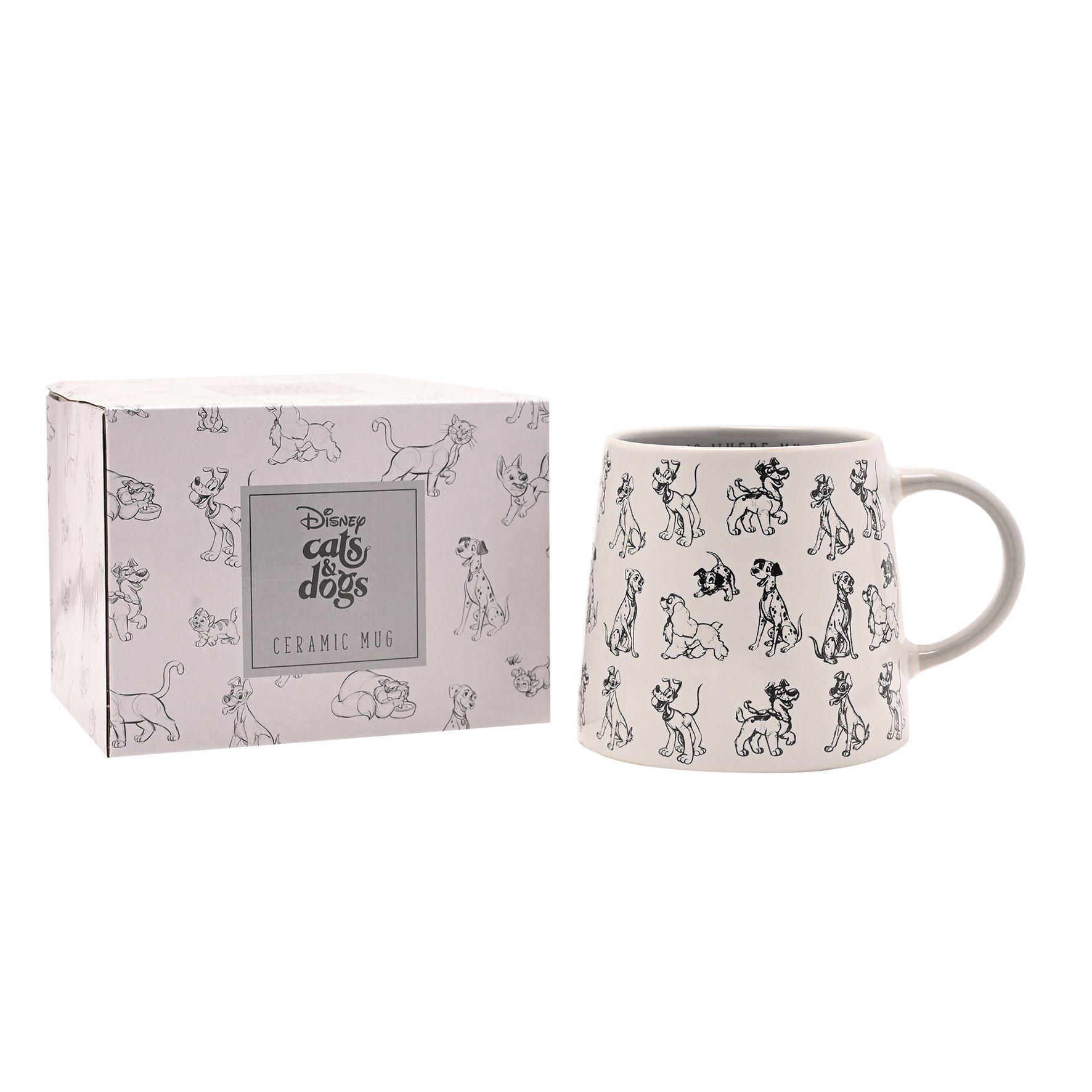 White - Disney - Disney Cats & Dogs Mug - Home Is Where My Dog Is - 4