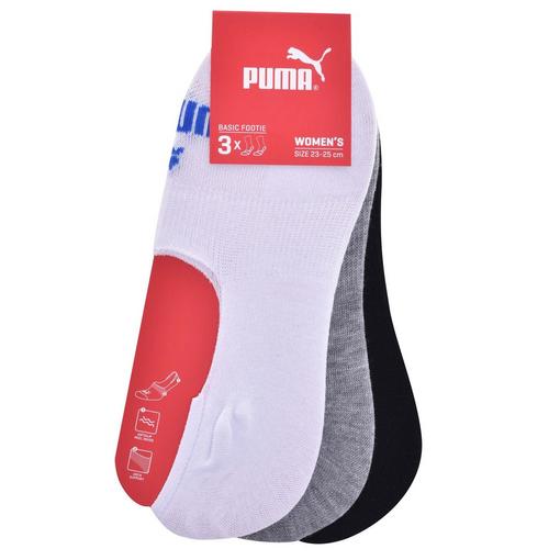Puma No-Show Unisex Socks (3 Pack)