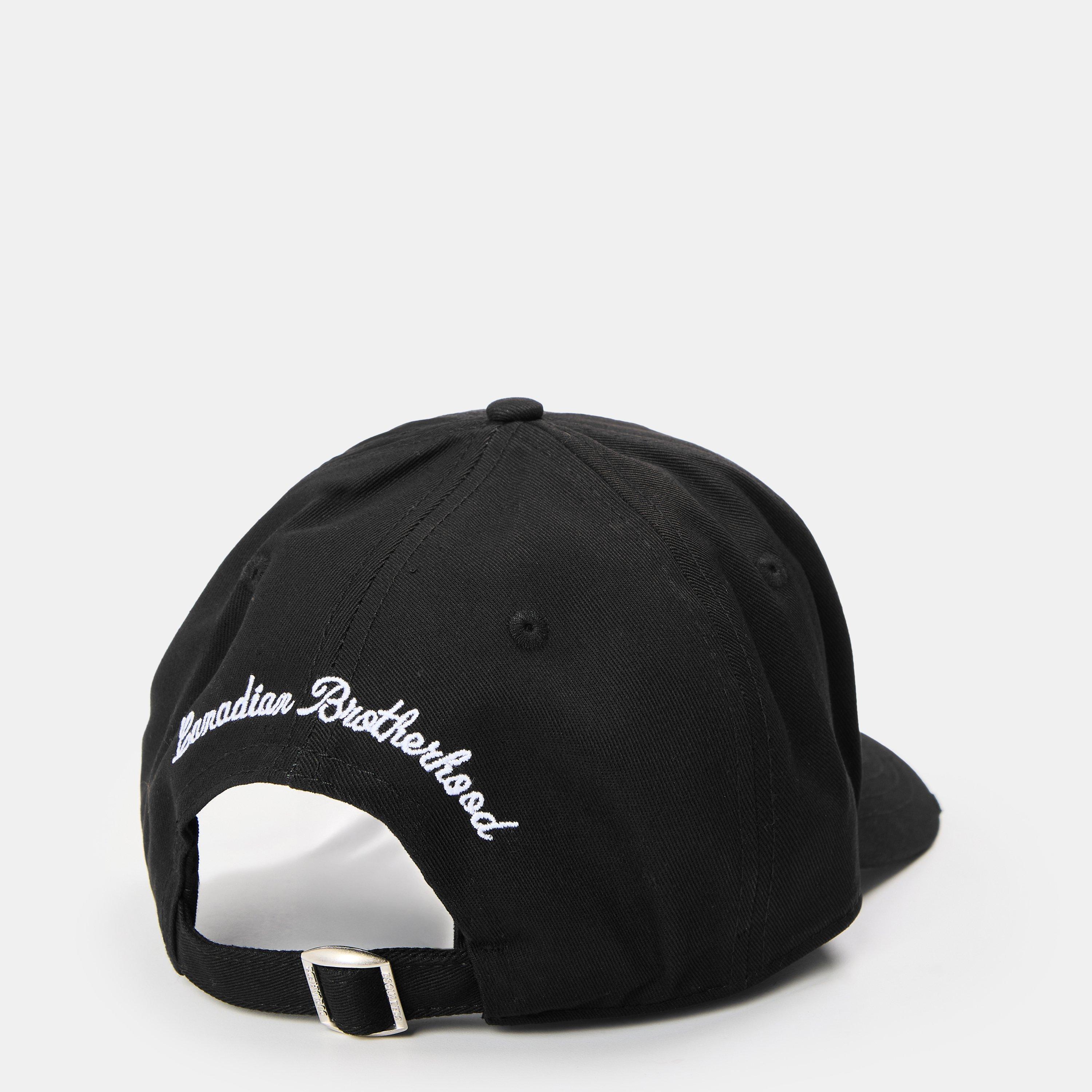 Black - DSquared2 - Men's DSQ Signature Baseball Cap - 2