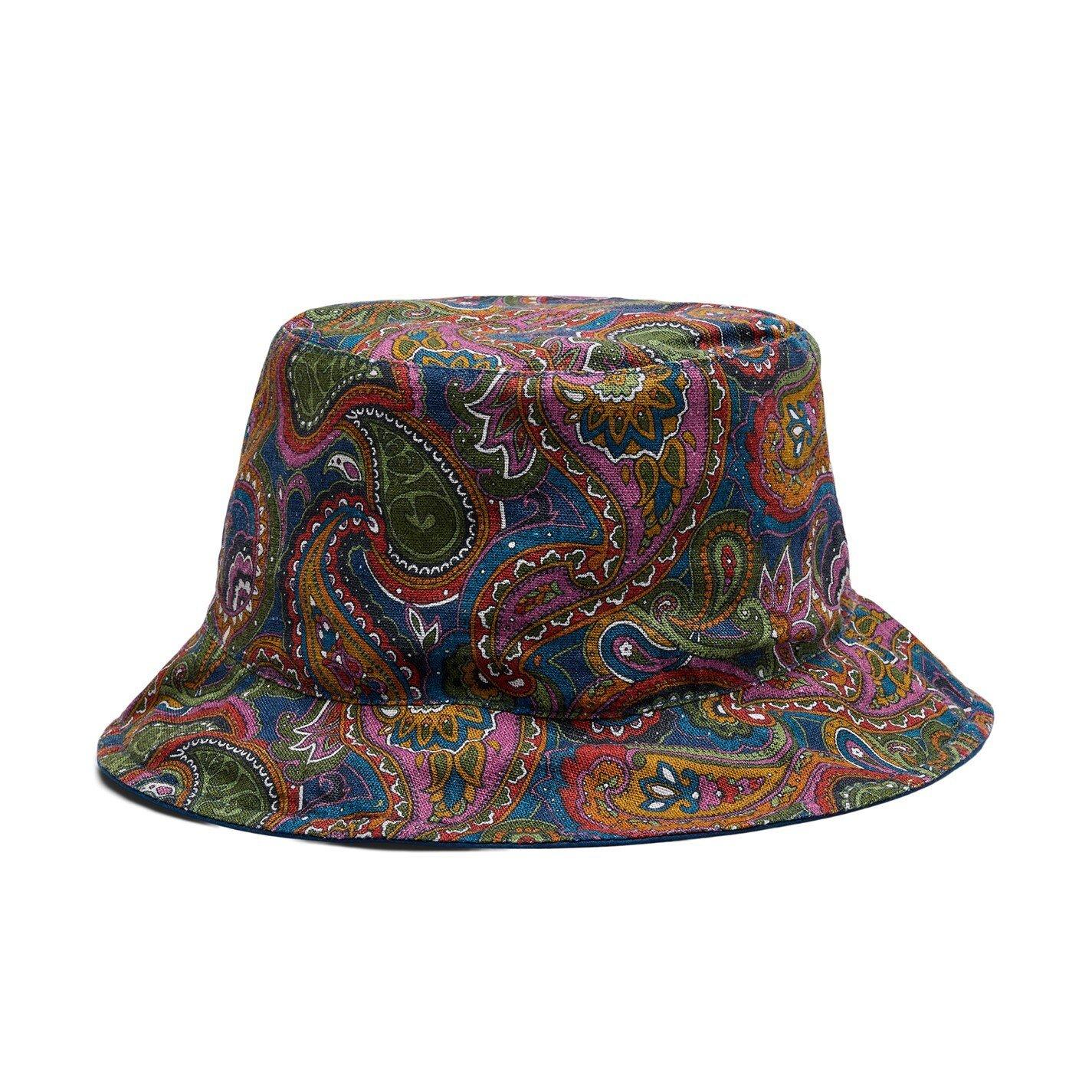 Pretty Green Men's Paisley Bucket Hat -  - Large
