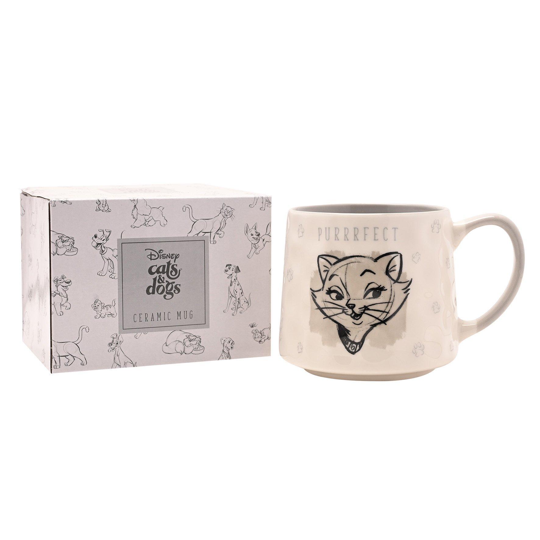 White - Disney - Disney Cats & Dogs Mug - I Cat Even - 3