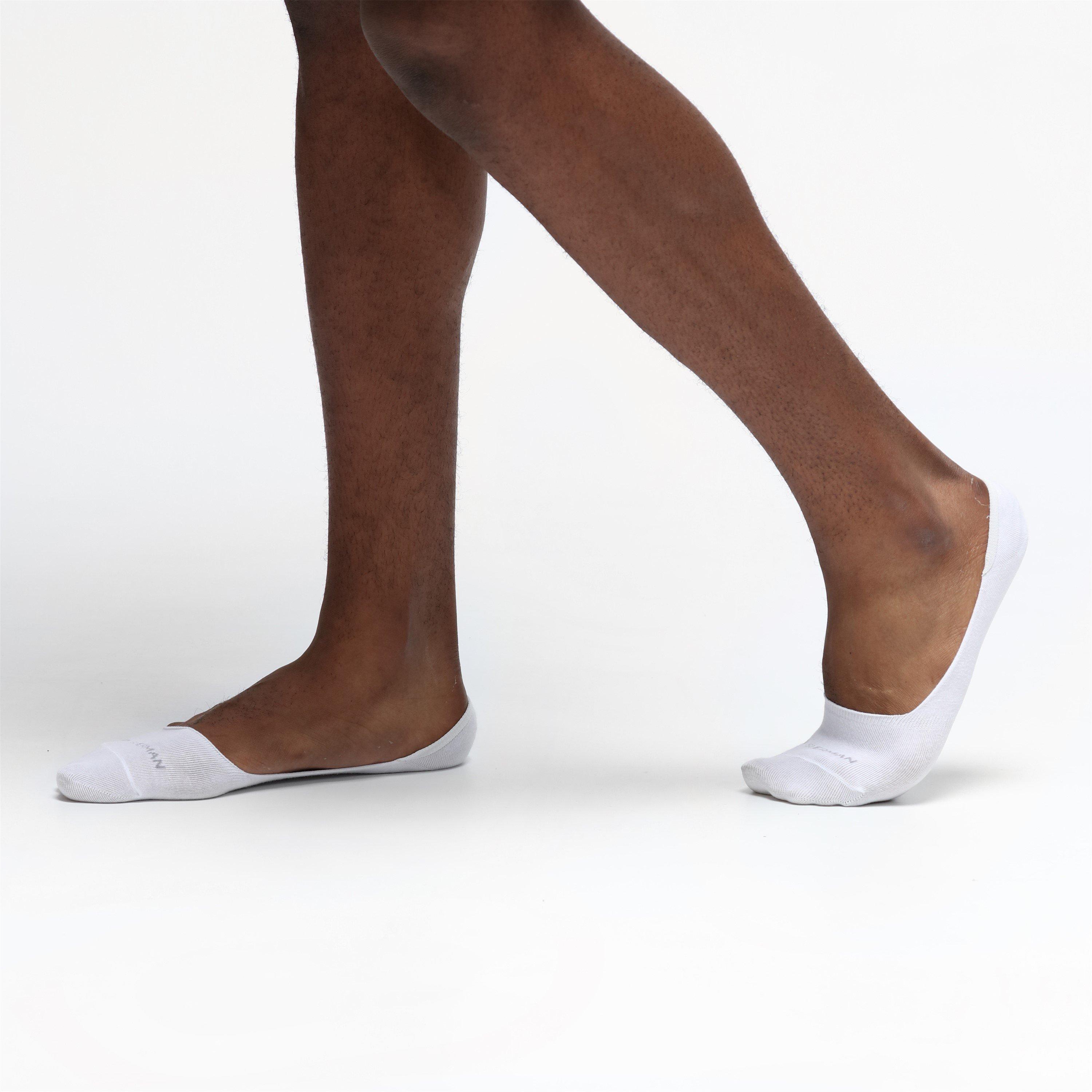 White - Ben Sherman - Mens 3 Pack Liner Socks Makalu - 4