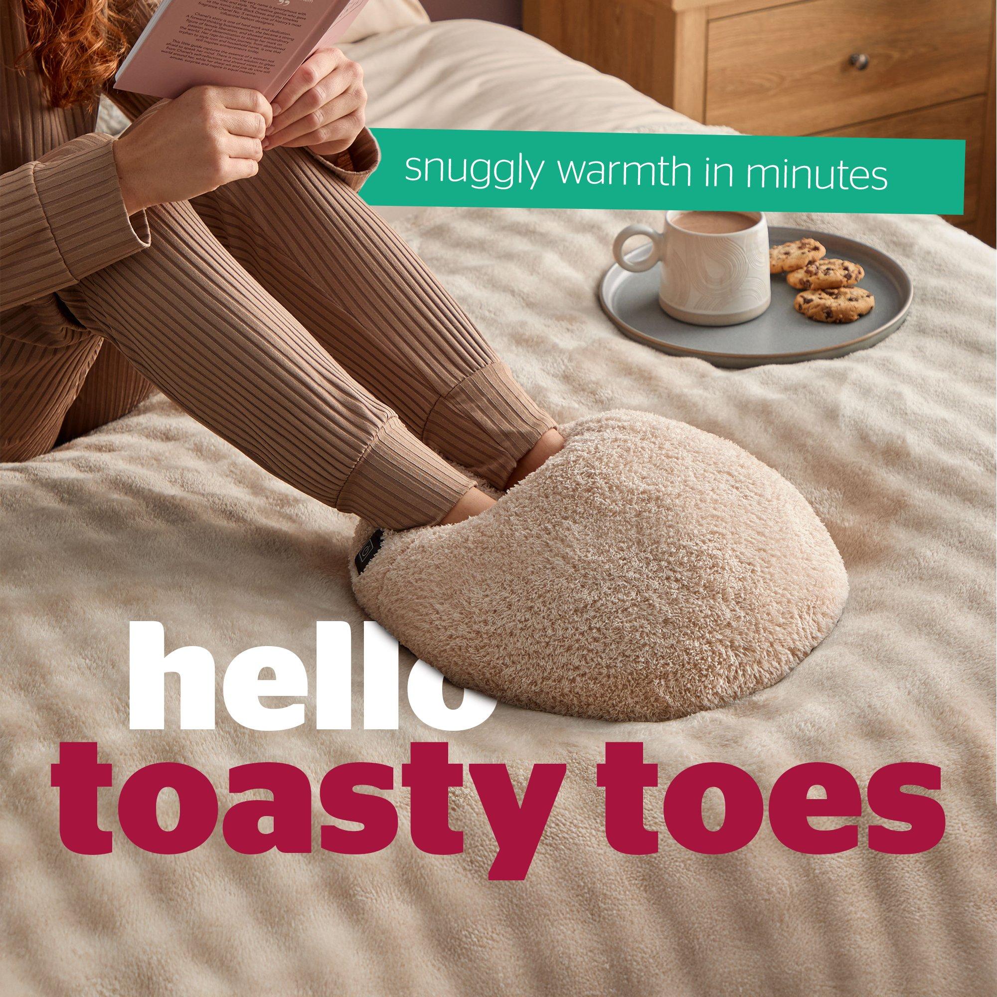 Beige - Silentnight - Cosy Cuddles USB Footwarmer - 2