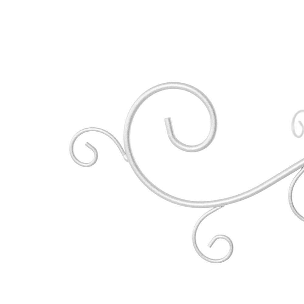 White - LIFE IDEAS - 180cm Christmas & Holiday Ornament Display Stand - 6