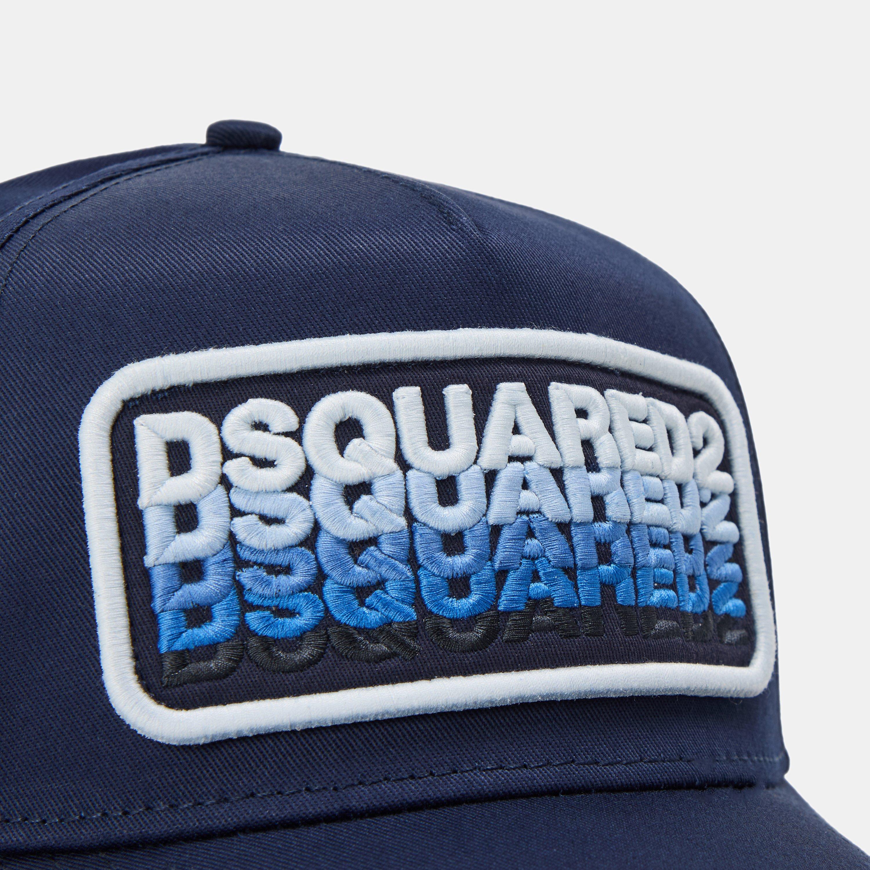 Navy - DSquared2 - Men's DSQ Multi Baseball Cap - 4