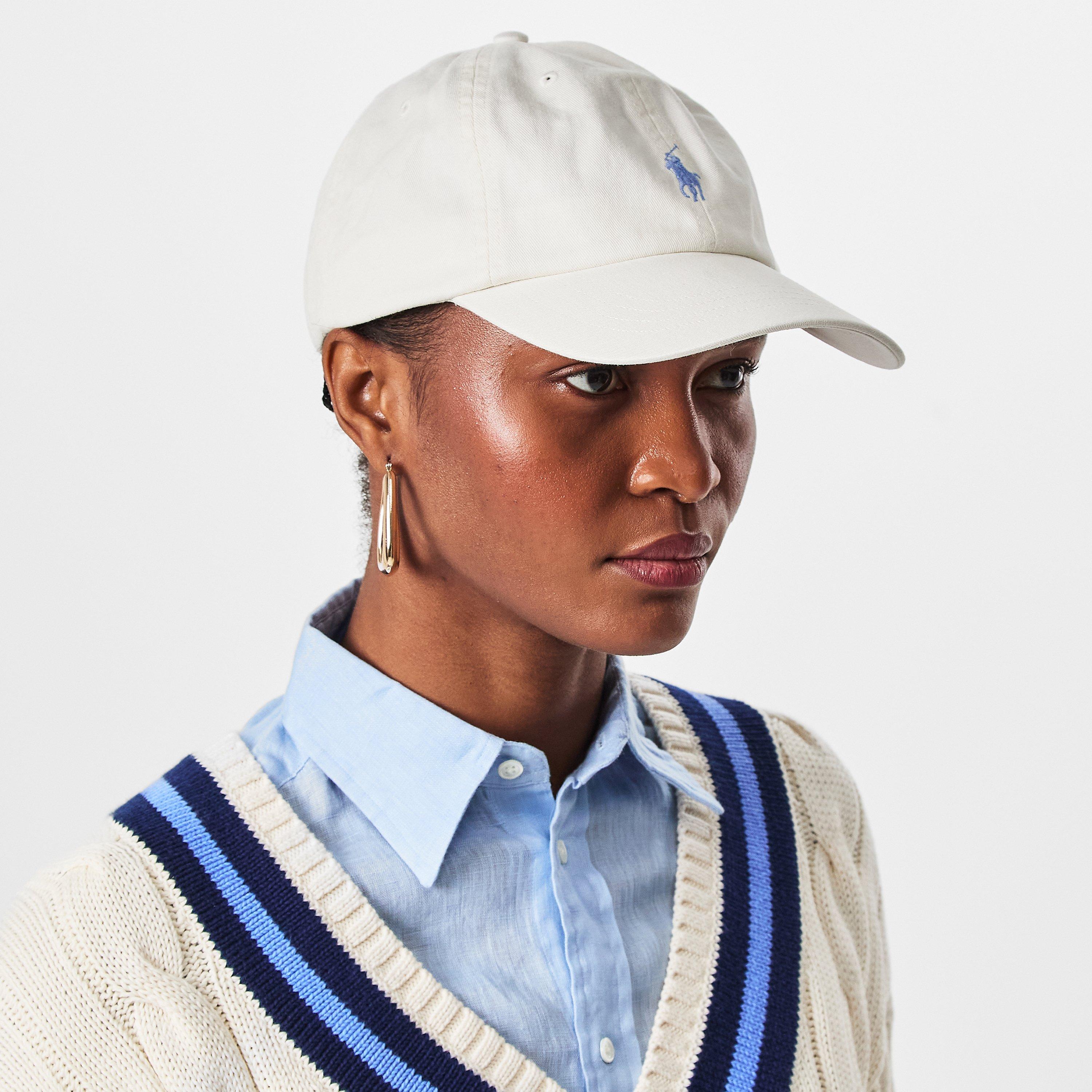 PARCHMENT CREAM - Polo Ralph Lauren - Cotton Chino Pony Baseball Cap - 3