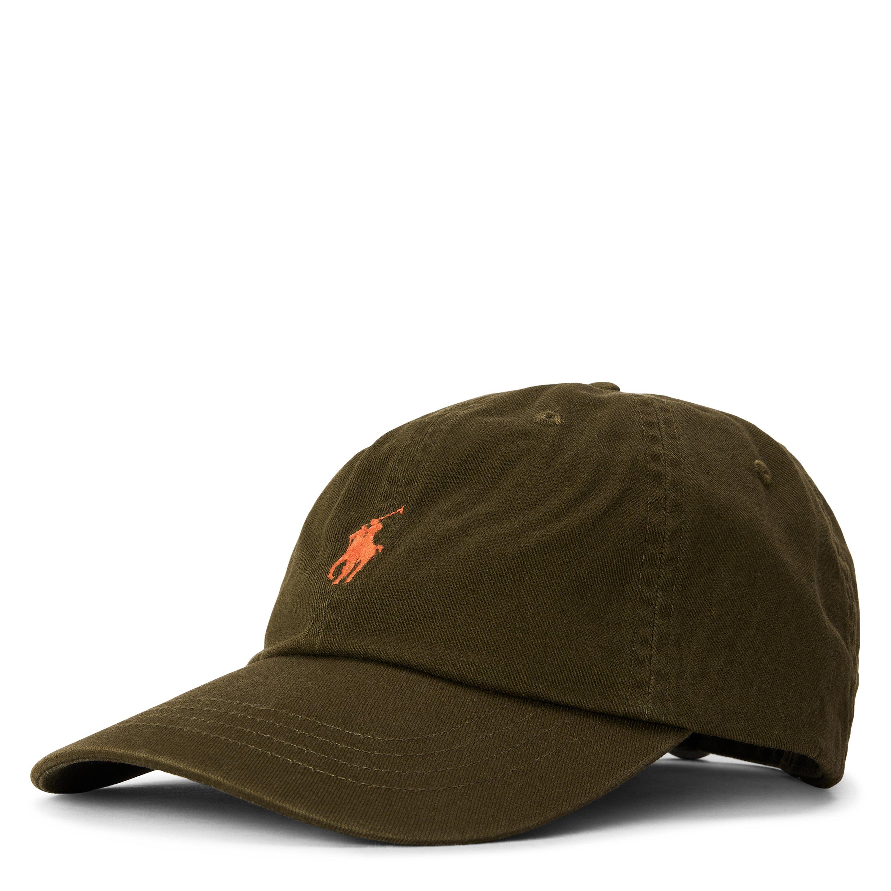 Polo Ralph Lauren Cotton Chino Pony Baseball Cap - CANOPY OLIVE - Ladies