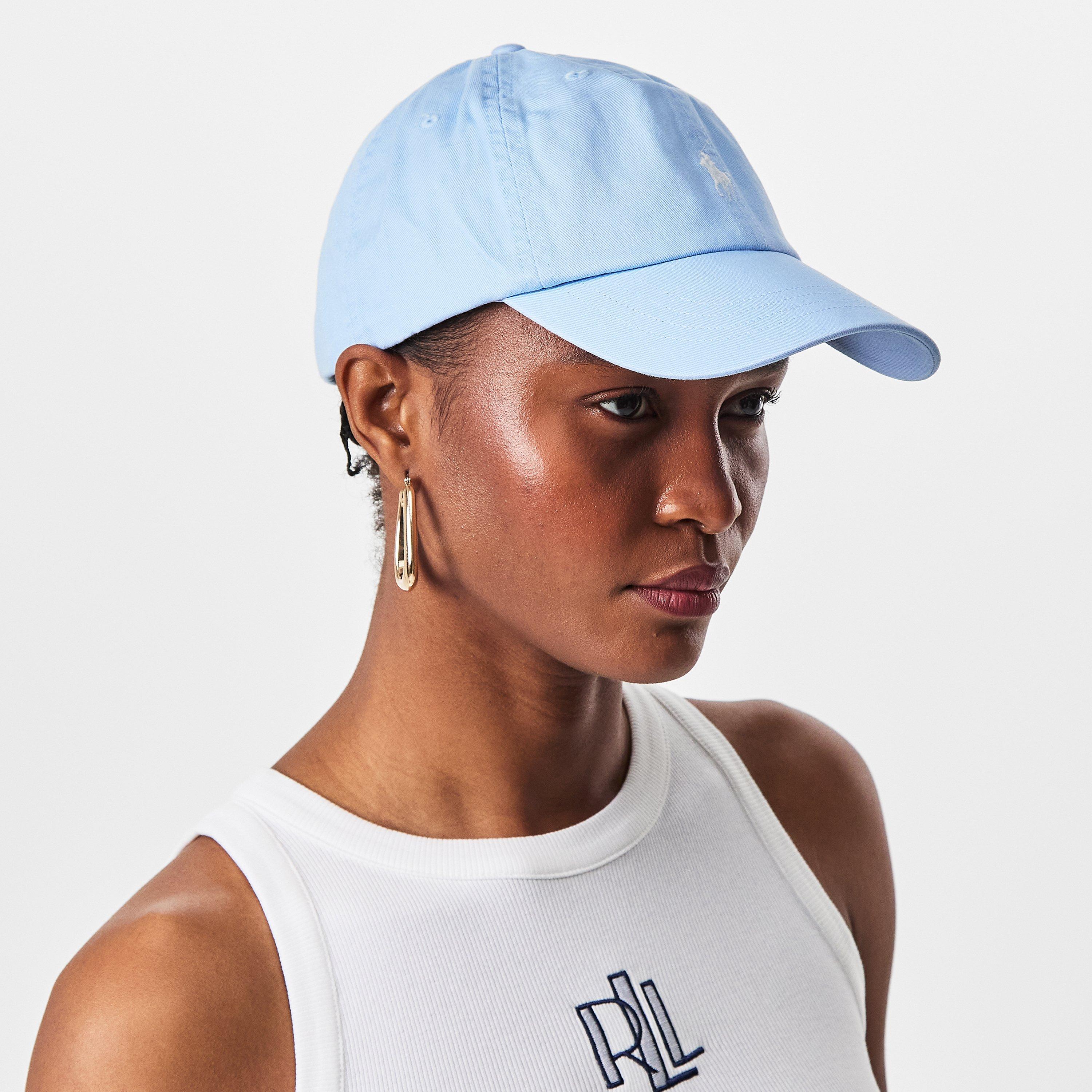 Office Blue - Polo Ralph Lauren - Cotton Chino Pony Baseball Cap - 3