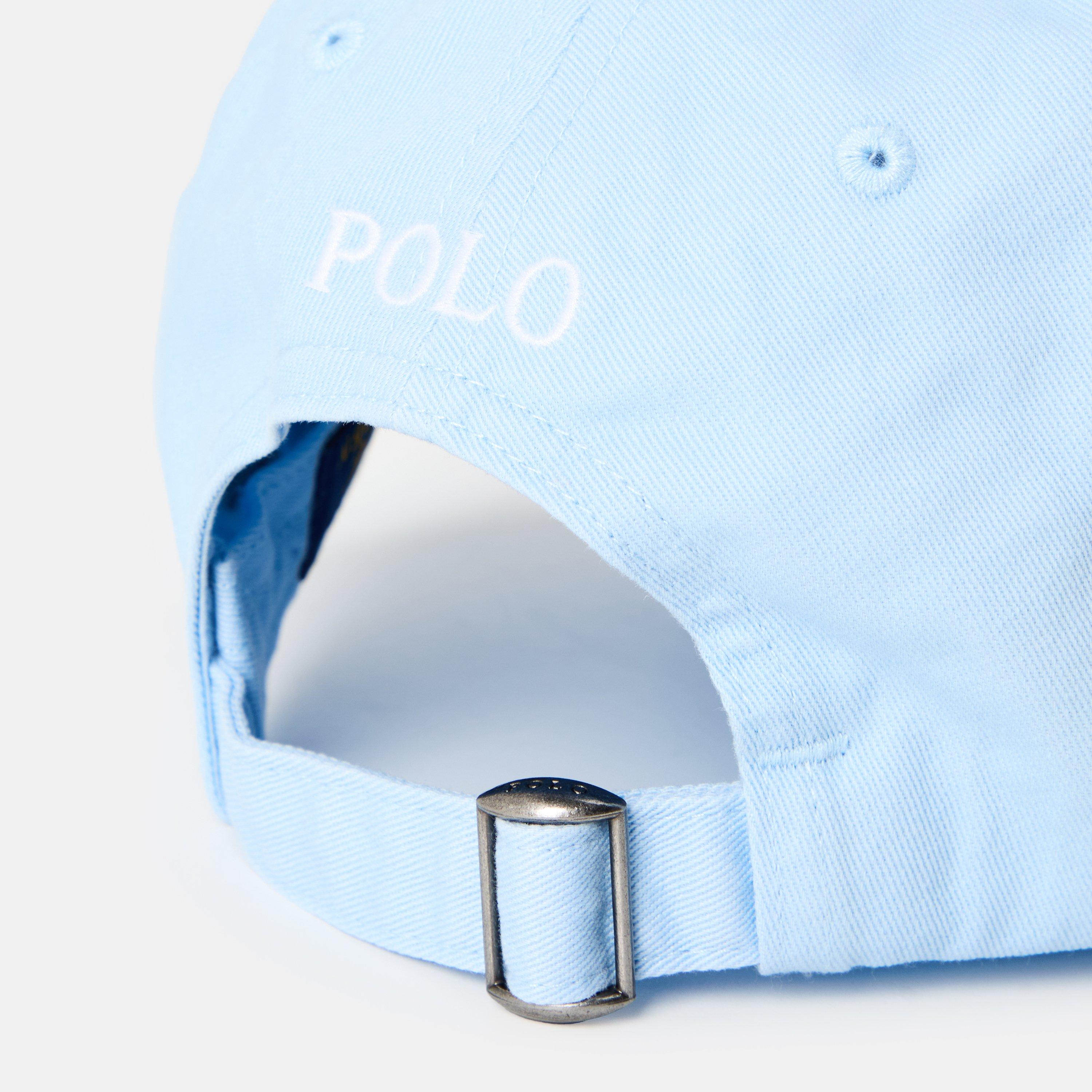Office Blue - Polo Ralph Lauren - Cotton Chino Pony Baseball Cap - 4