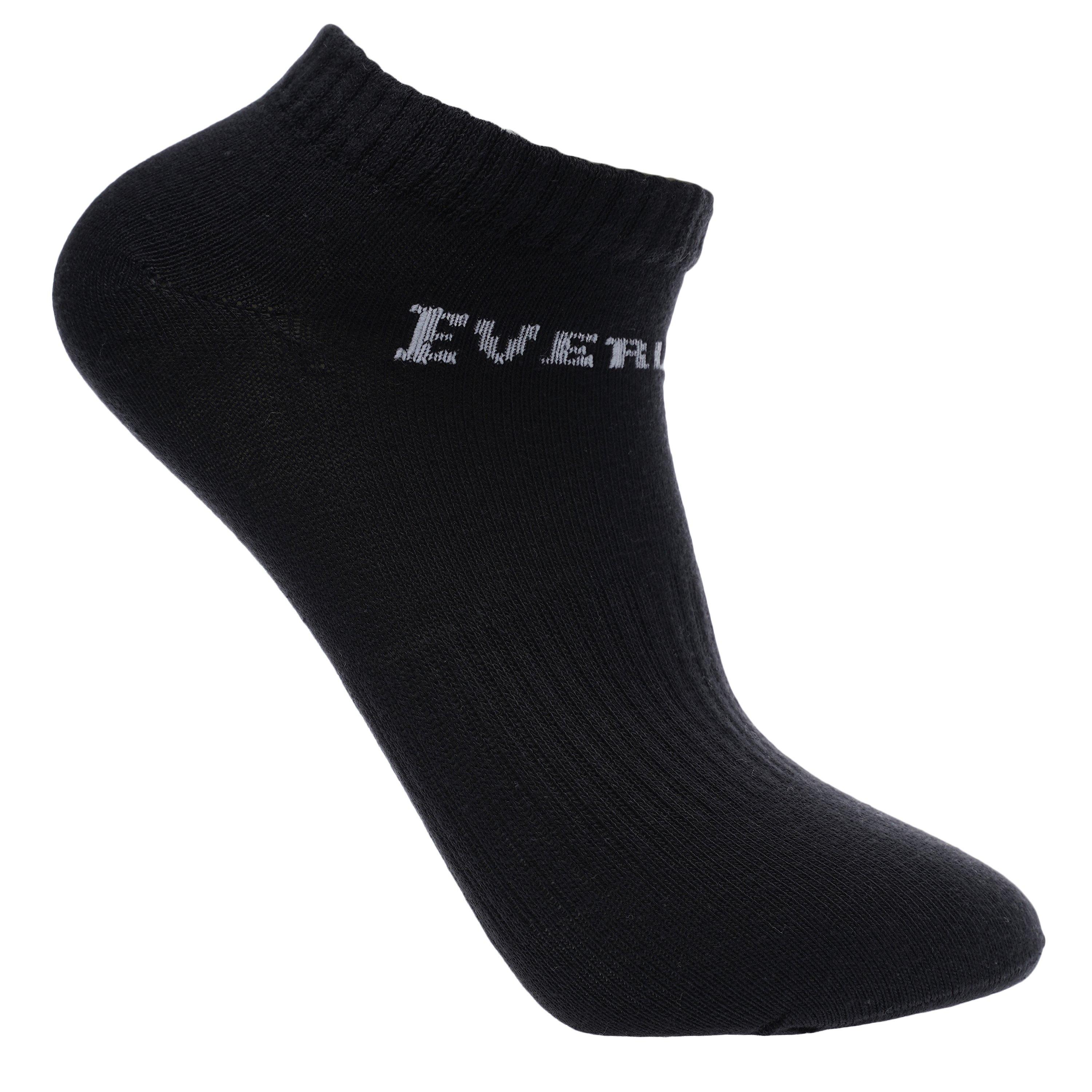 Black - Everlast - 3 Pack Trainer Socks Junior - 2
