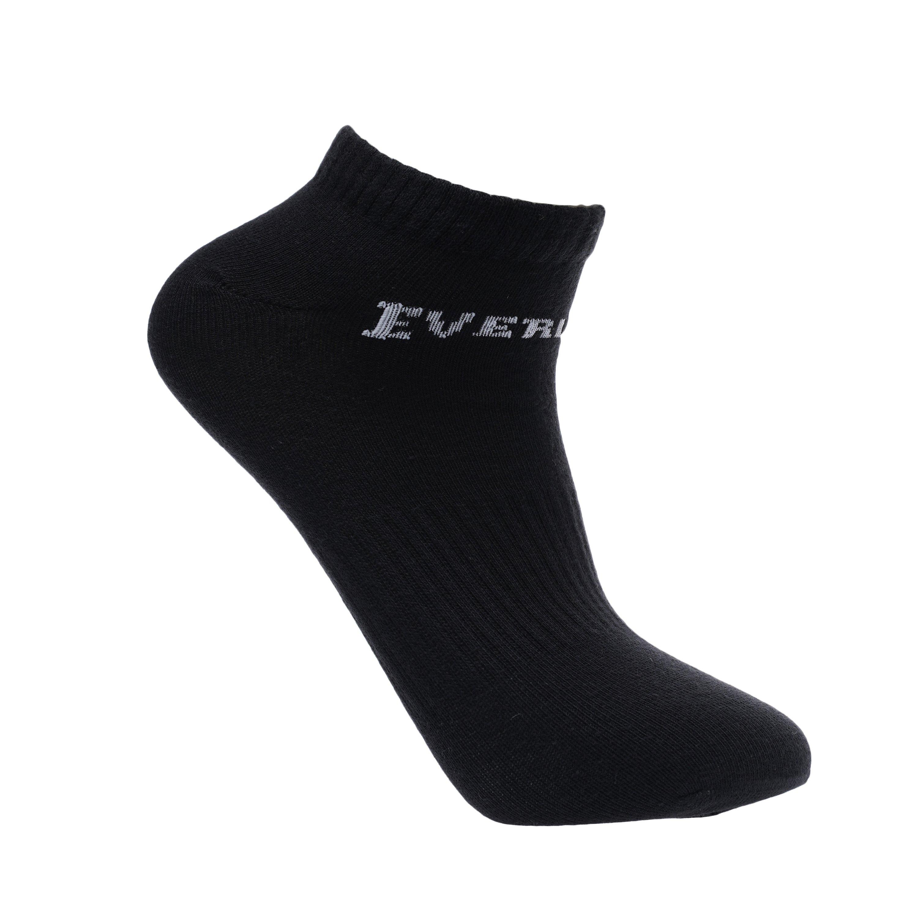 Zwart - Everlast - 3 Pack Trainer Socks Ladies - 2