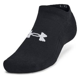 Under Armour 3 Pack Tech No Show Socks Adults