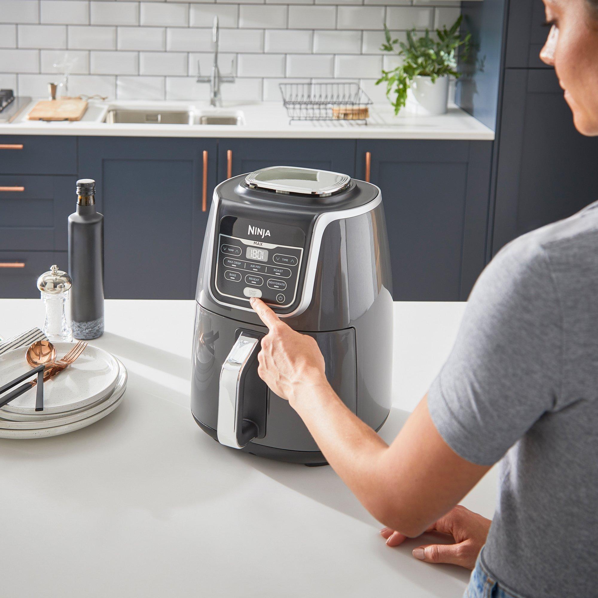 Grey - Ninja - Ninja Air Fryer MAX 5.2L AF160UK - 7