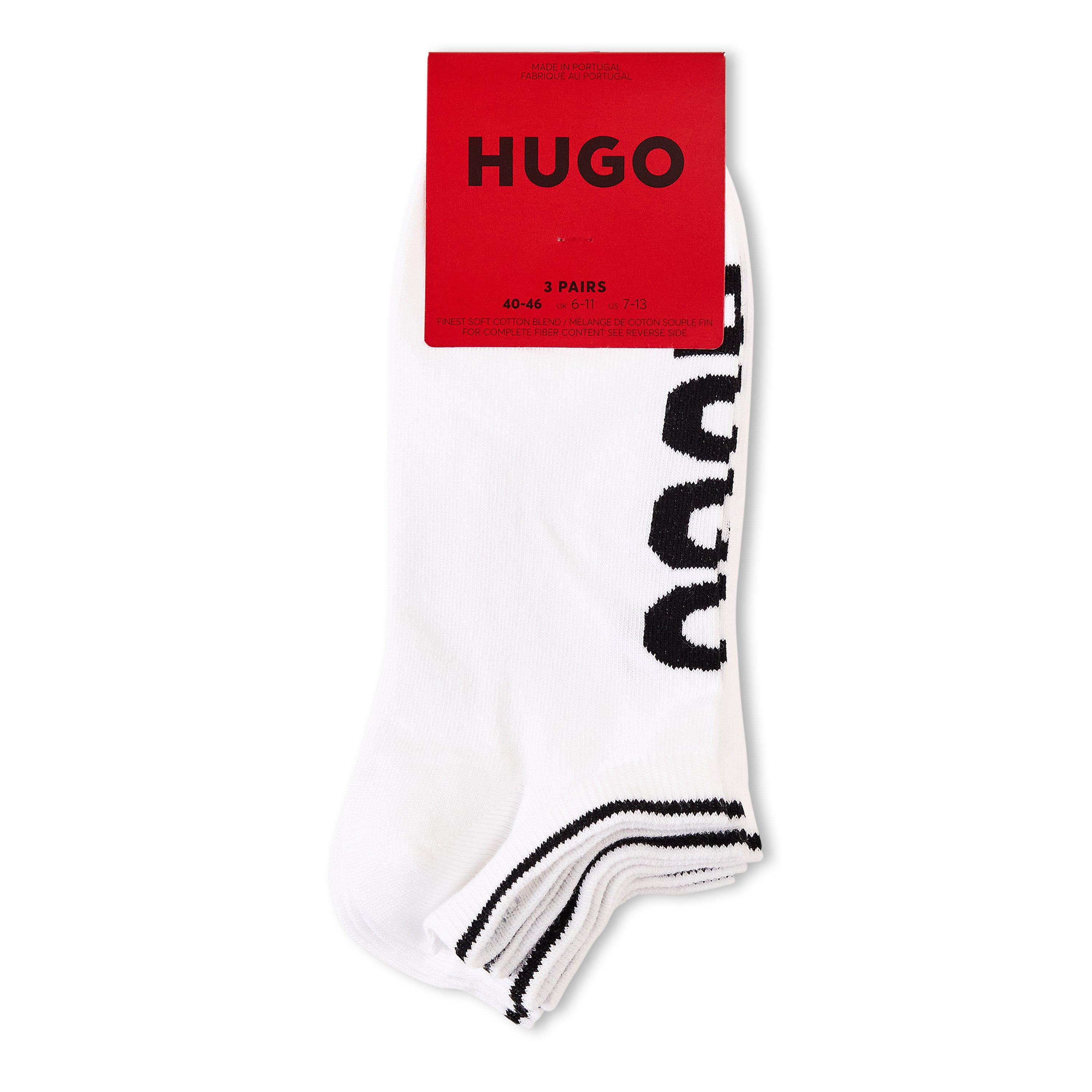 White - Hugo - Hugo 3Pck Socks Sn99 - 2
