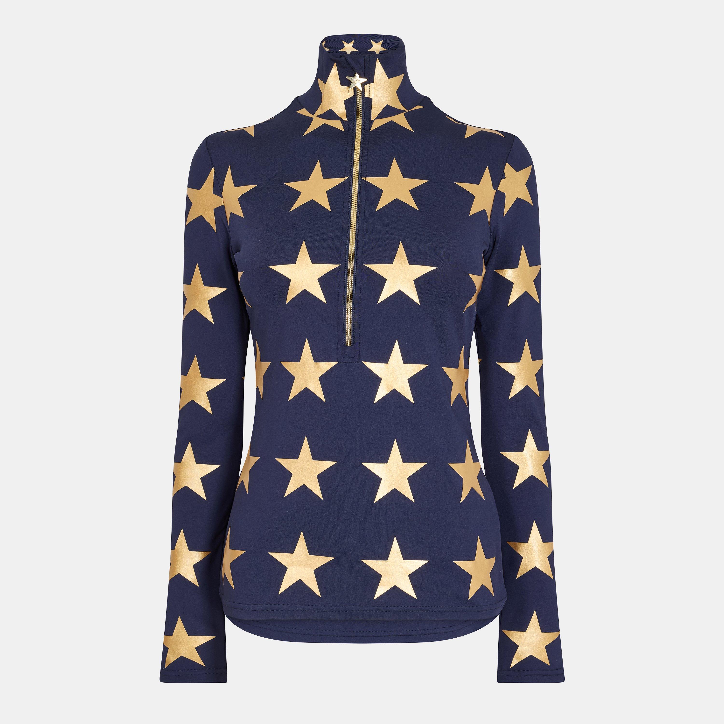 French Blue - Goldbergh - Women's Lunaria Pully Baselayer Set - 1