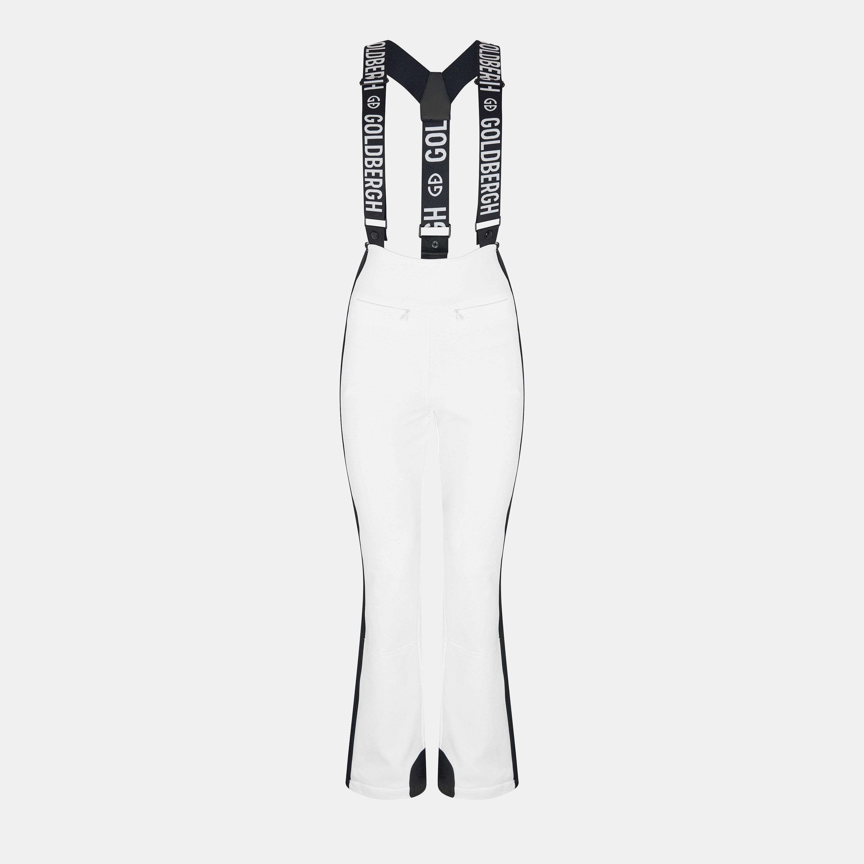 Goldbergh Women's High End Ski Trousers - White - 12 (M)