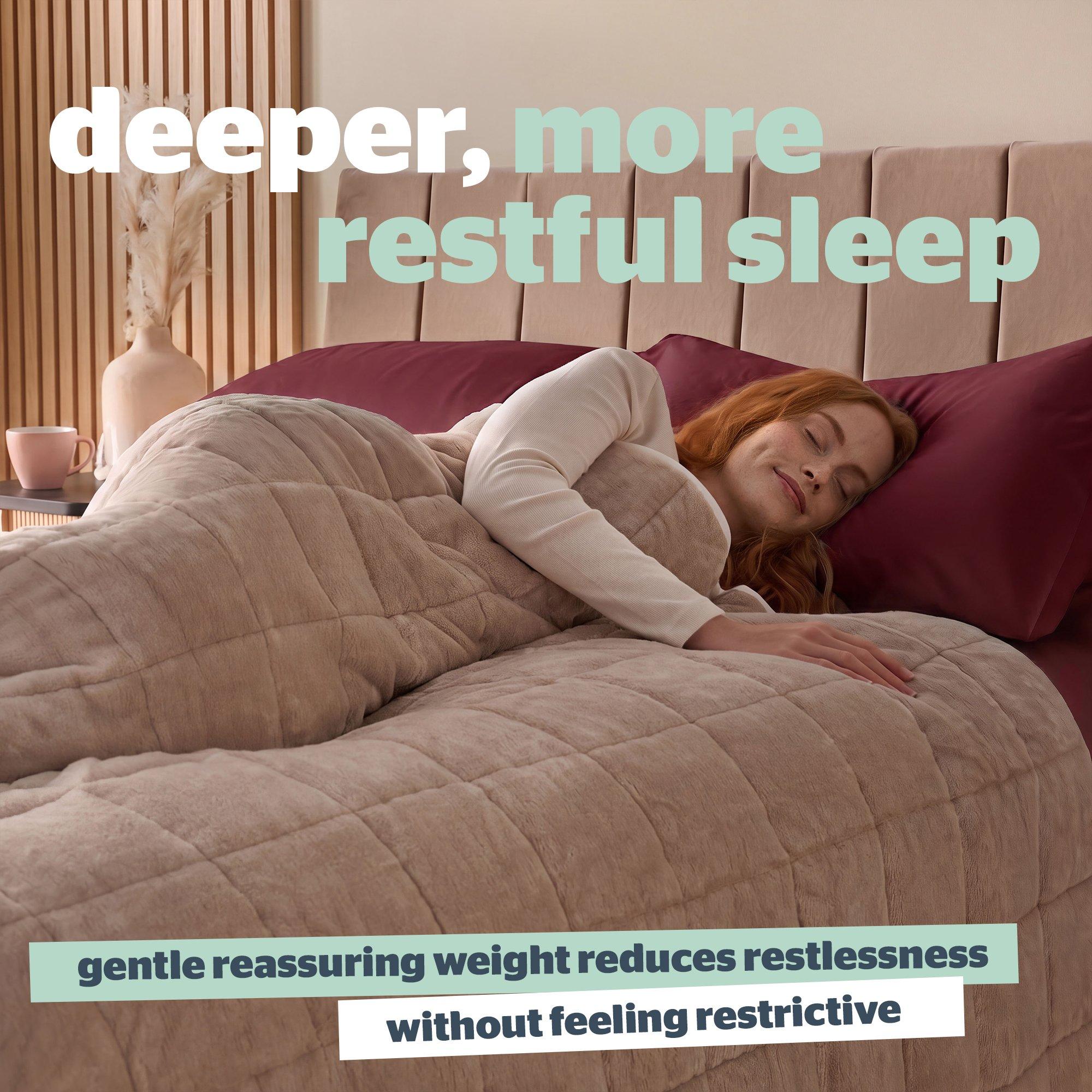 Natural - Silentnight - Weighted Blanket Adults 6.8 KG - 4