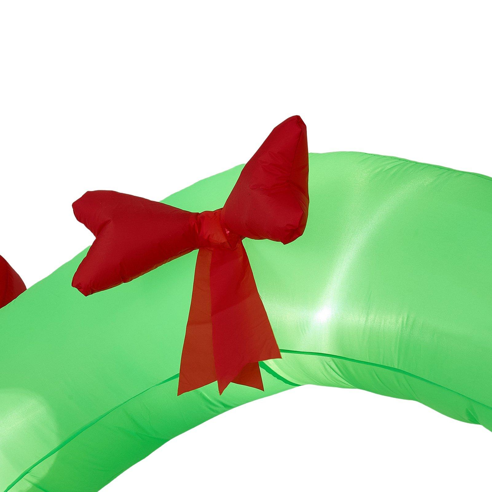 Multi - LIFE IDEAS - 2.4m Christmas Inflatable Archway - 5