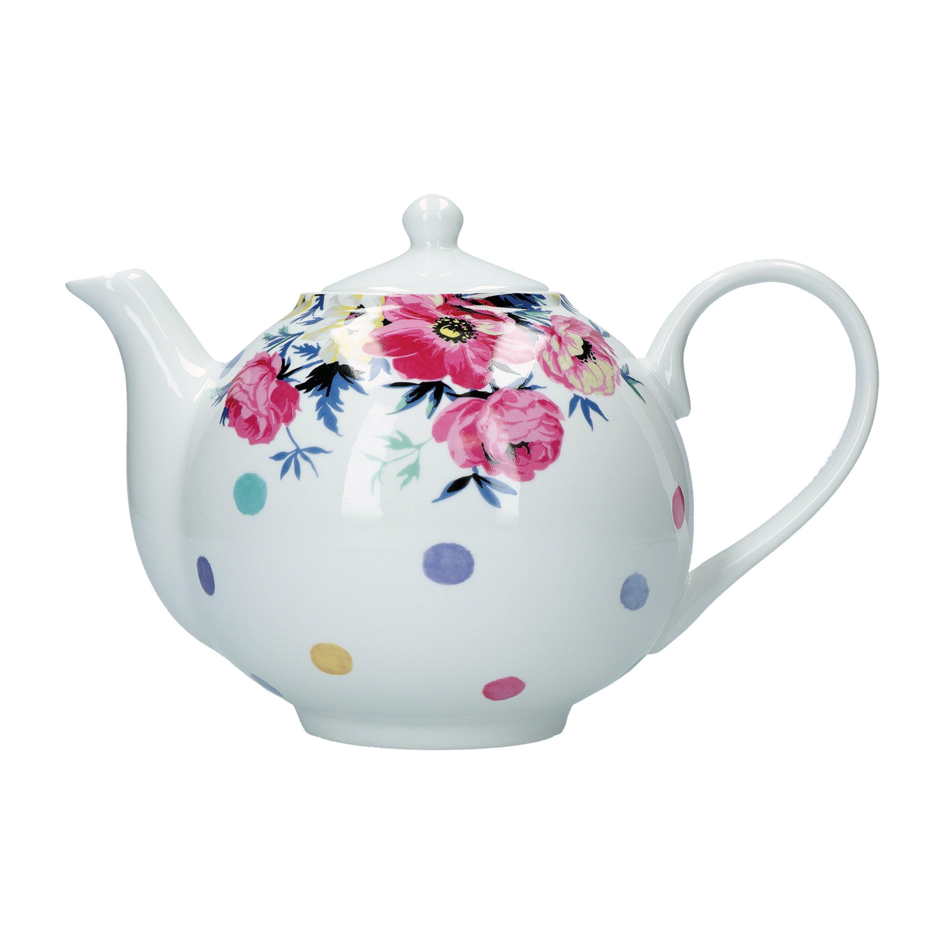 Assorted - Mikasa - Mikasa Clovelly Porcelain Teapot 1 Litre Gift Ta - 2