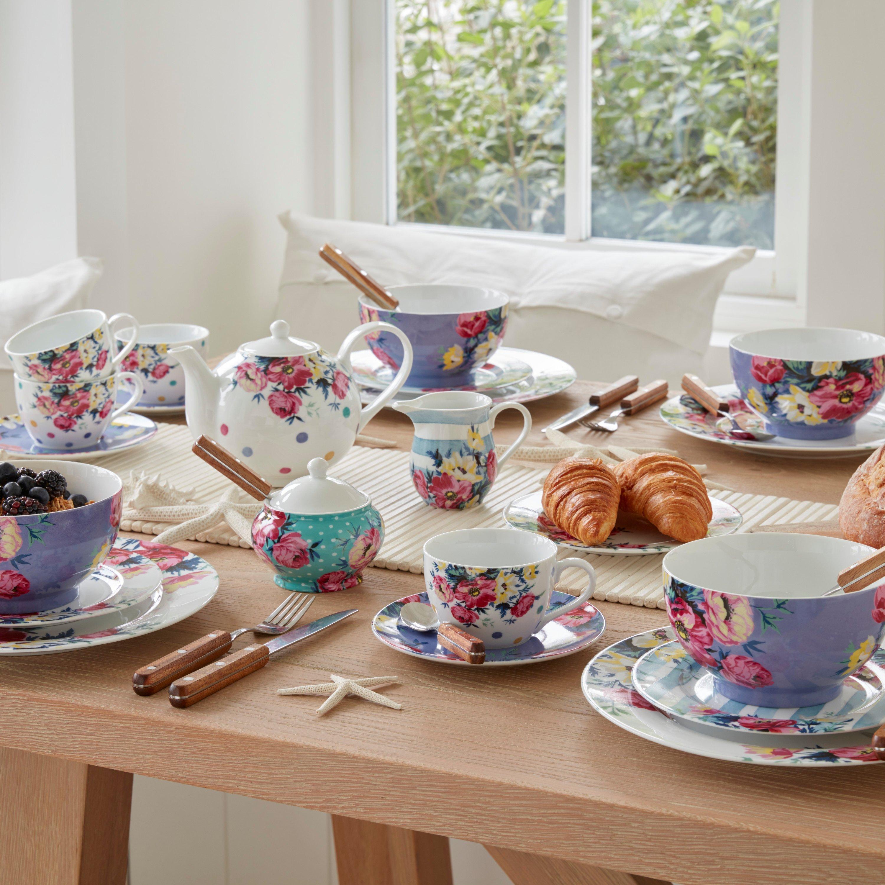 Assorted - Mikasa - Mikasa Clovelly Porcelain Teapot 1 Litre Gift Ta - 4