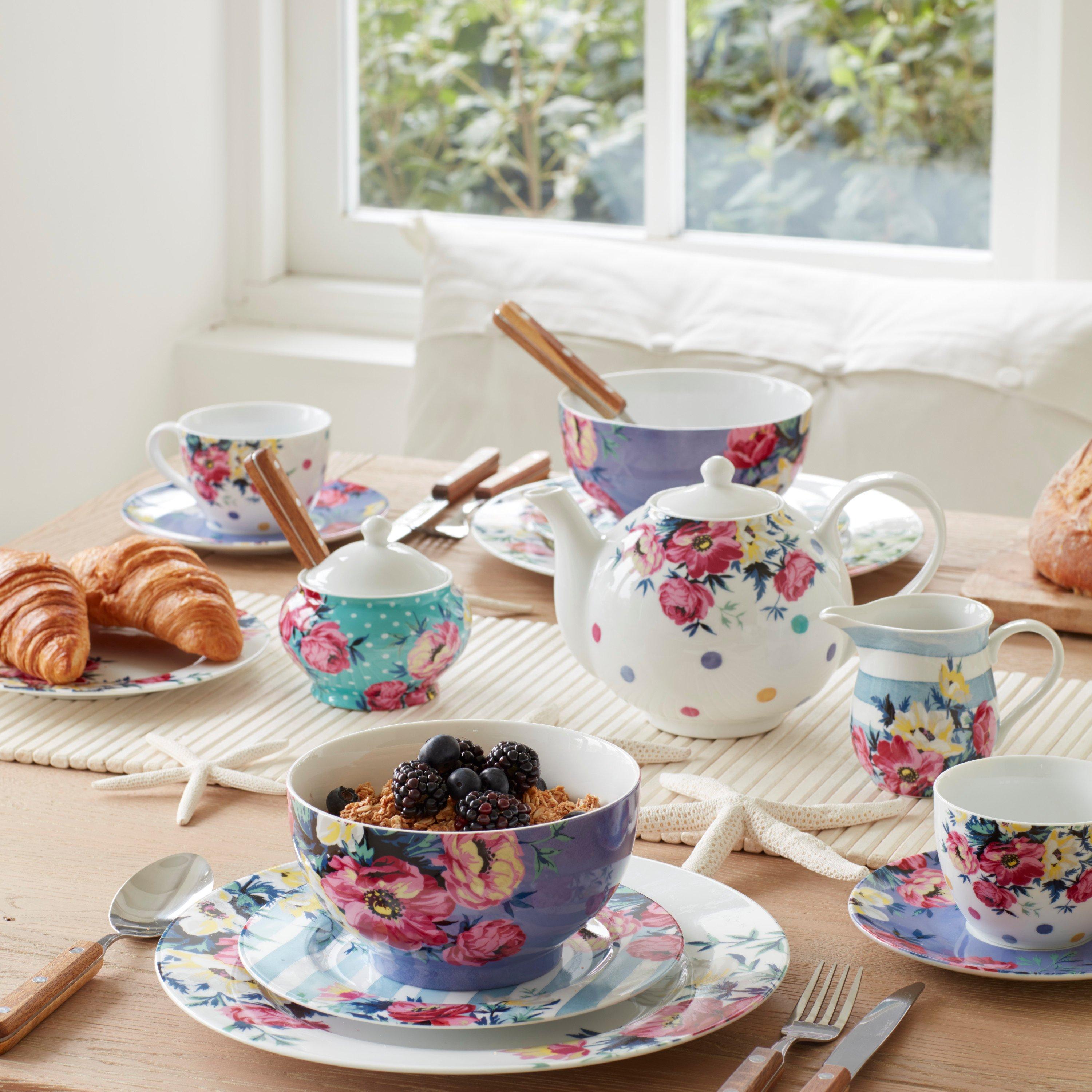 Assorted - Mikasa - Mikasa Clovelly Porcelain Teapot 1 Litre Gift Ta - 5