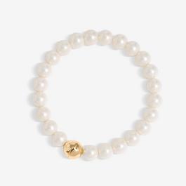 Jon Richard Gold Plated Magnetic Pearl Bracelet