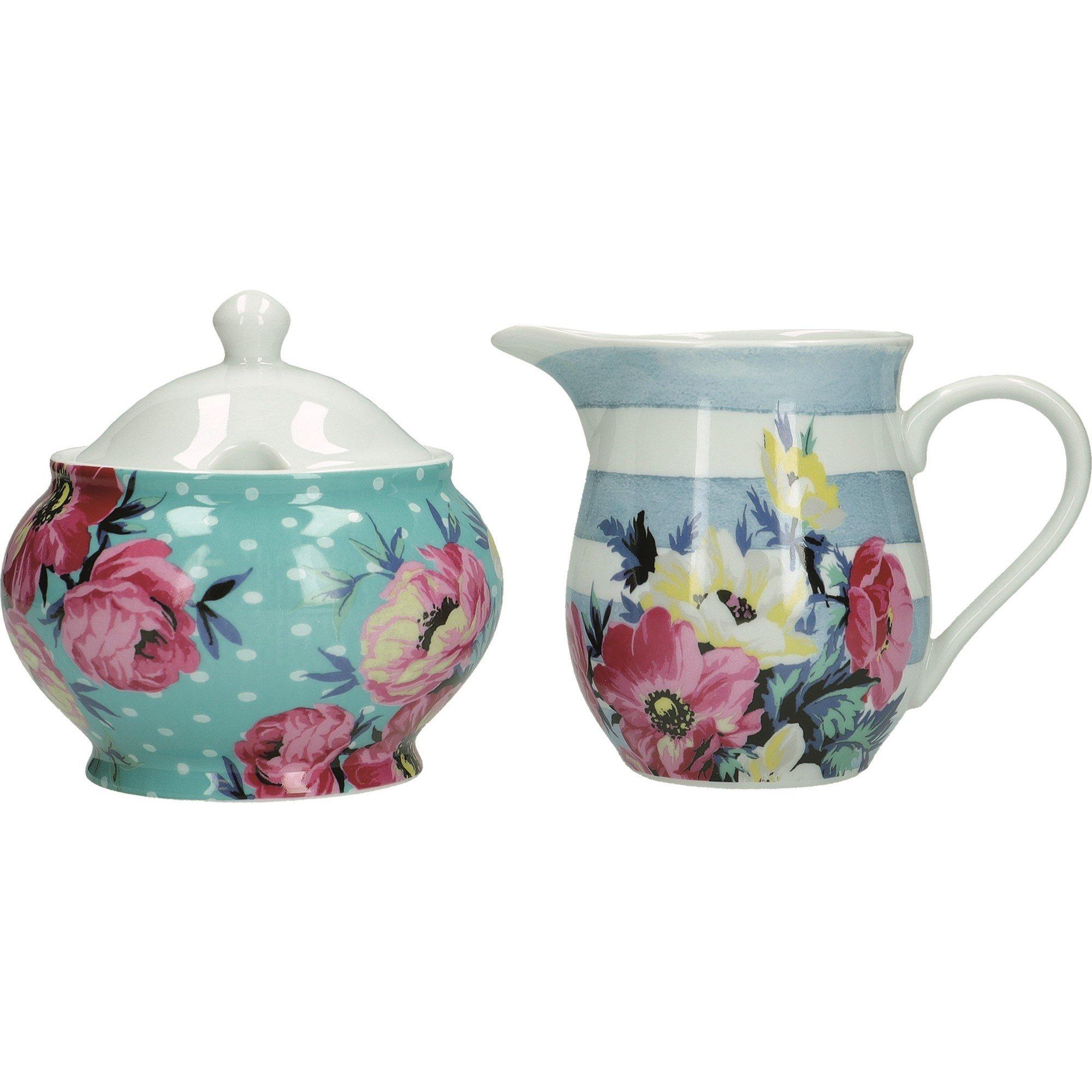 Assorted - Mikasa - Mikasa Clovelly Porcelain 2 Piece Sugar & Creamer - 1