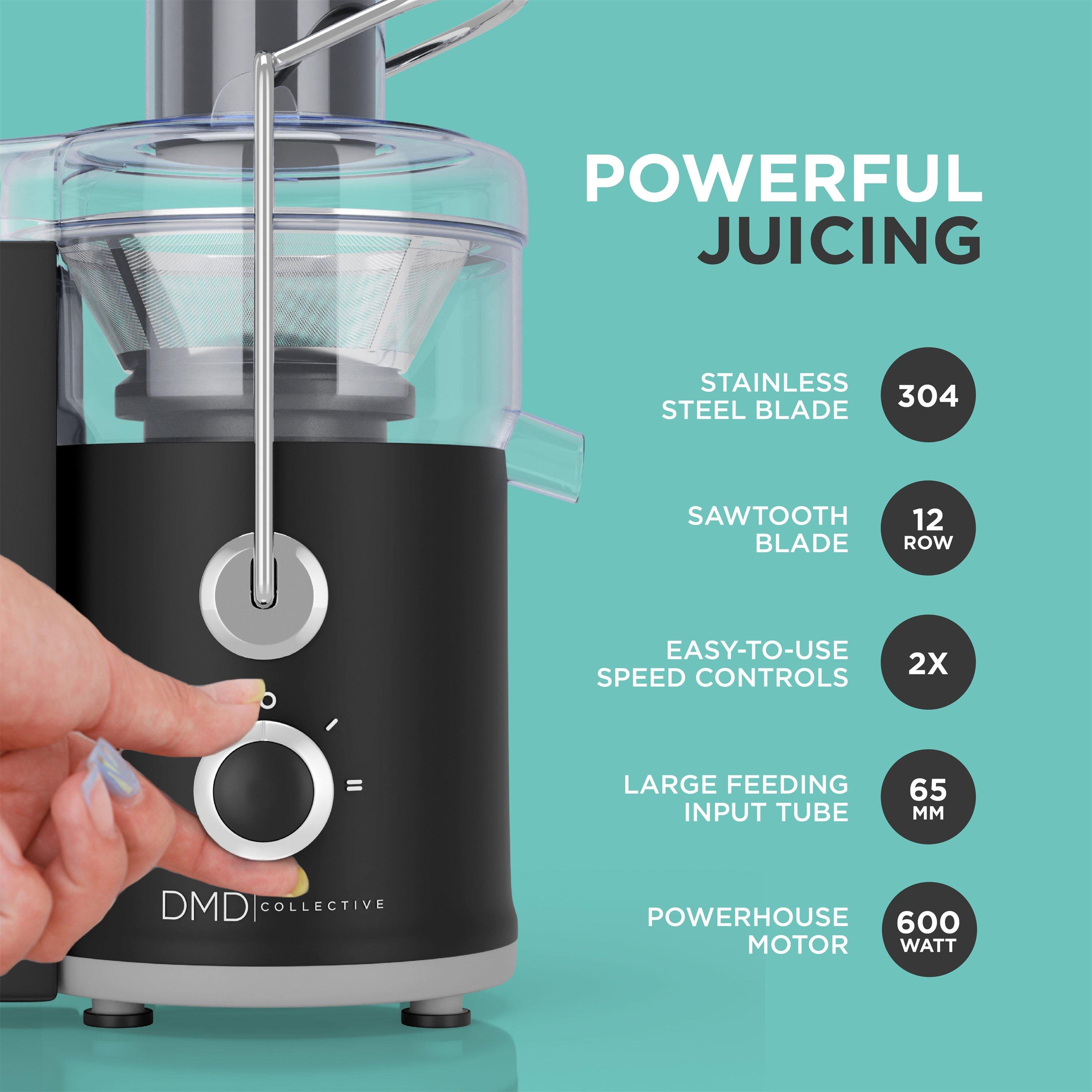 Black - DMD Collective - Centrifugal Power Juicer - 4