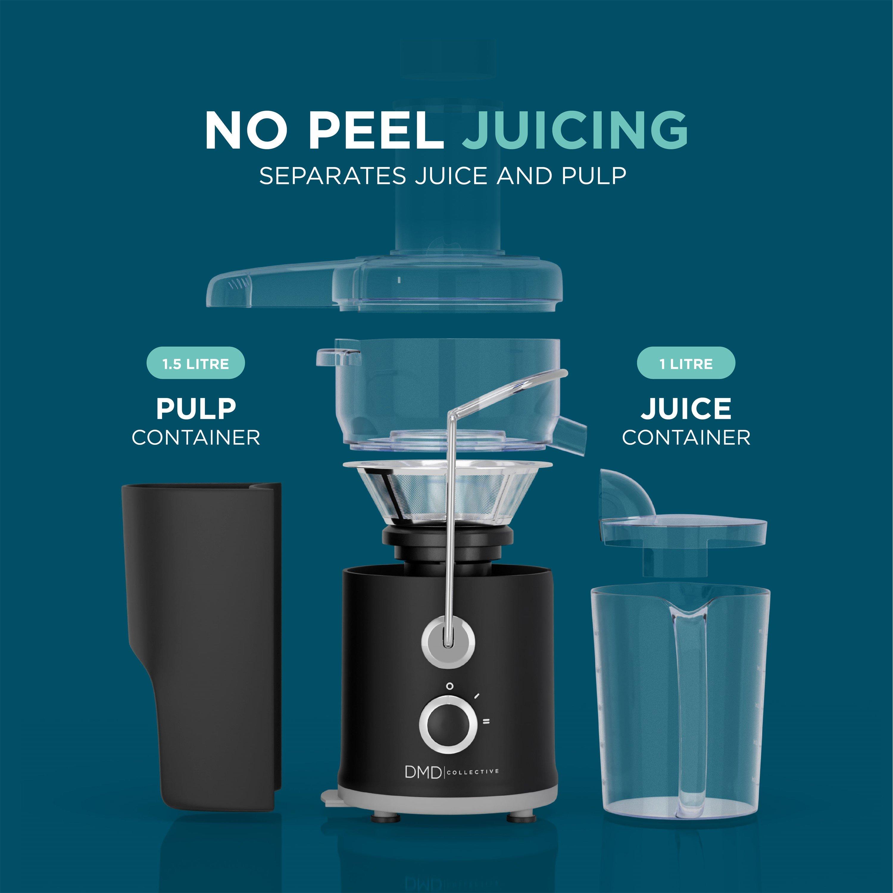 Black - DMD Collective - Centrifugal Power Juicer - 6