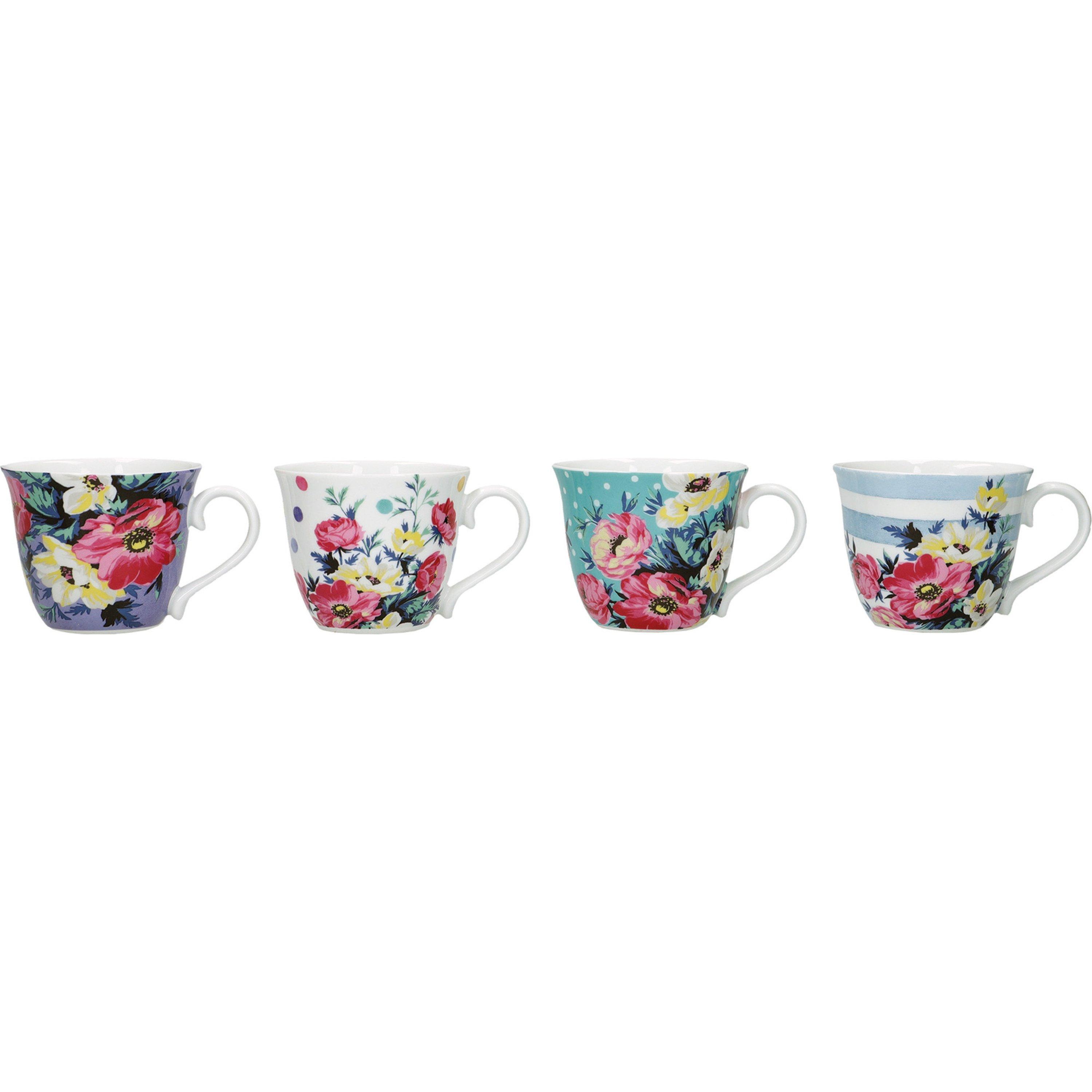 Assorted - Mikasa - Mikasa Clovelly Porcelain Espresso Mugs Set of Fo - 1