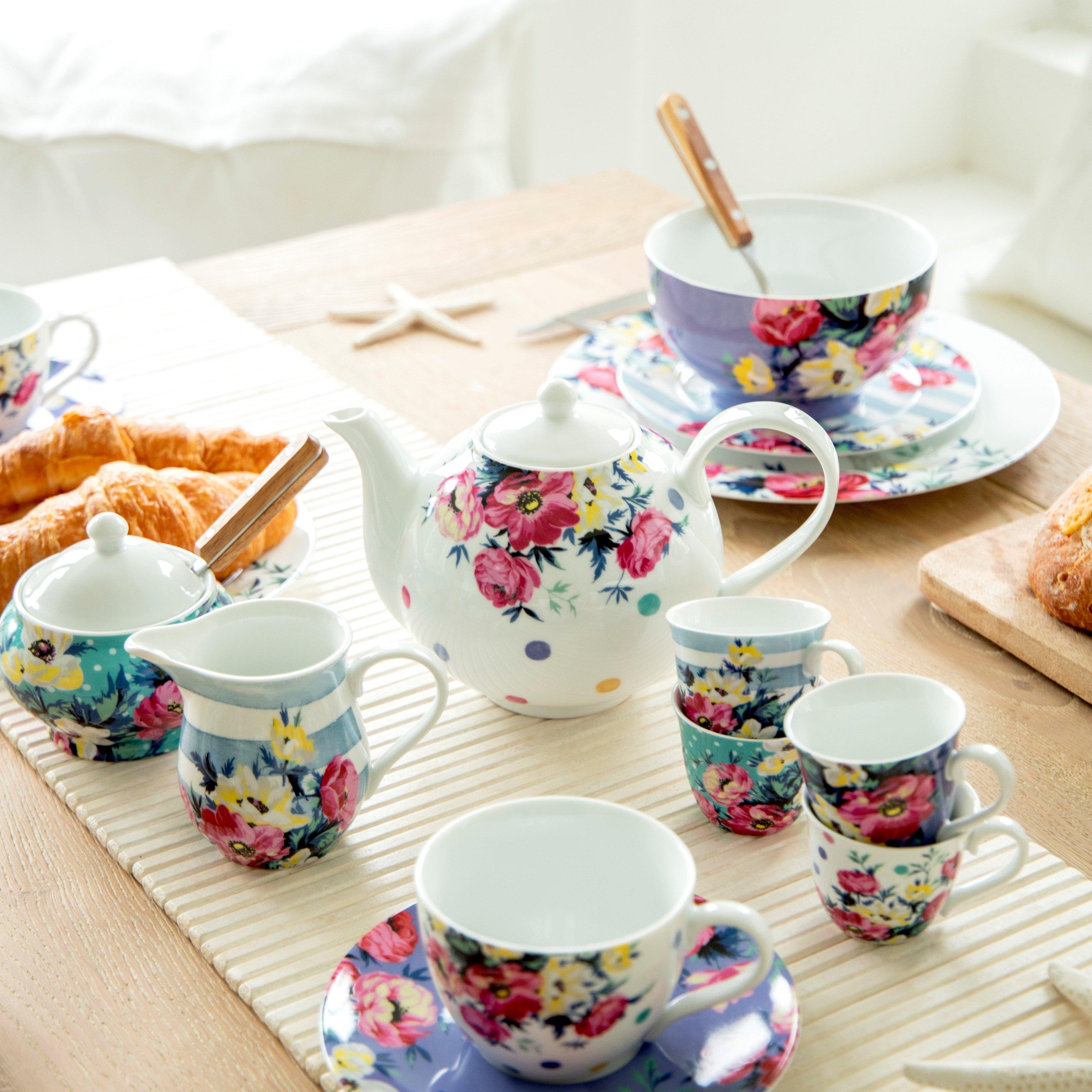 Assorted - Mikasa - Mikasa Clovelly Porcelain Espresso Mugs Set of Fo - 2