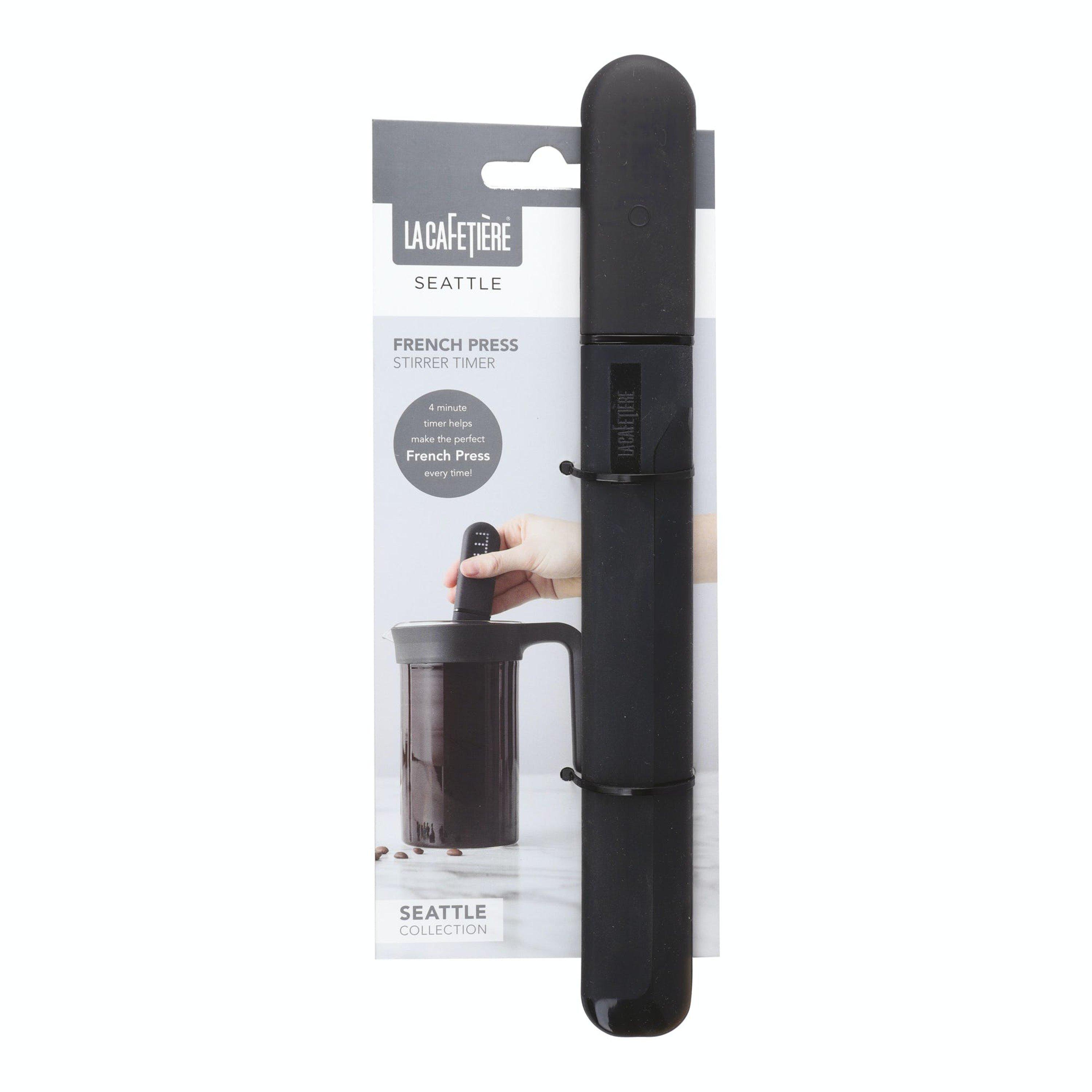 Black - La Cafetiere - La Cafetiere Seattle Switchit Sitrrer Timer Carde - 4