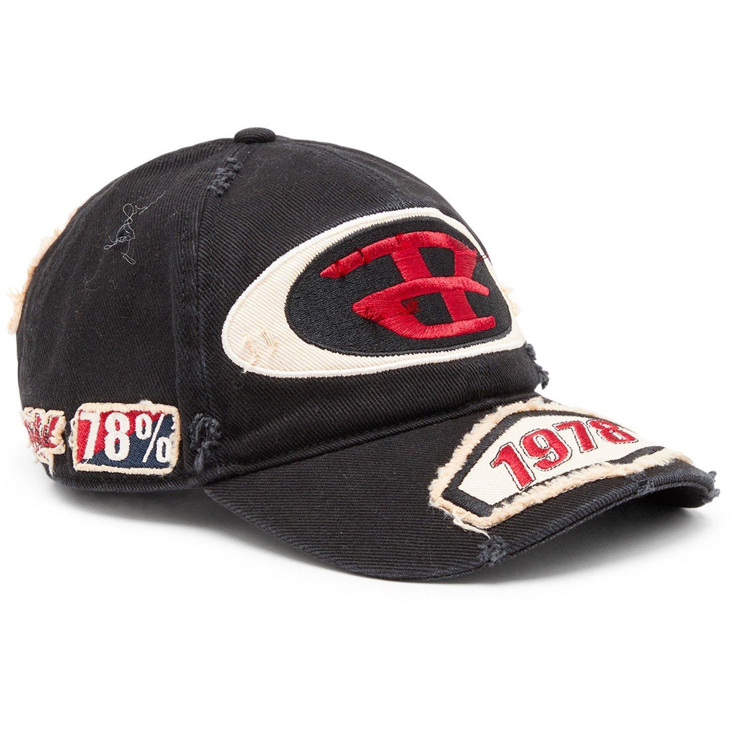 Diesel Men's Baseball Cap - Black - Mens