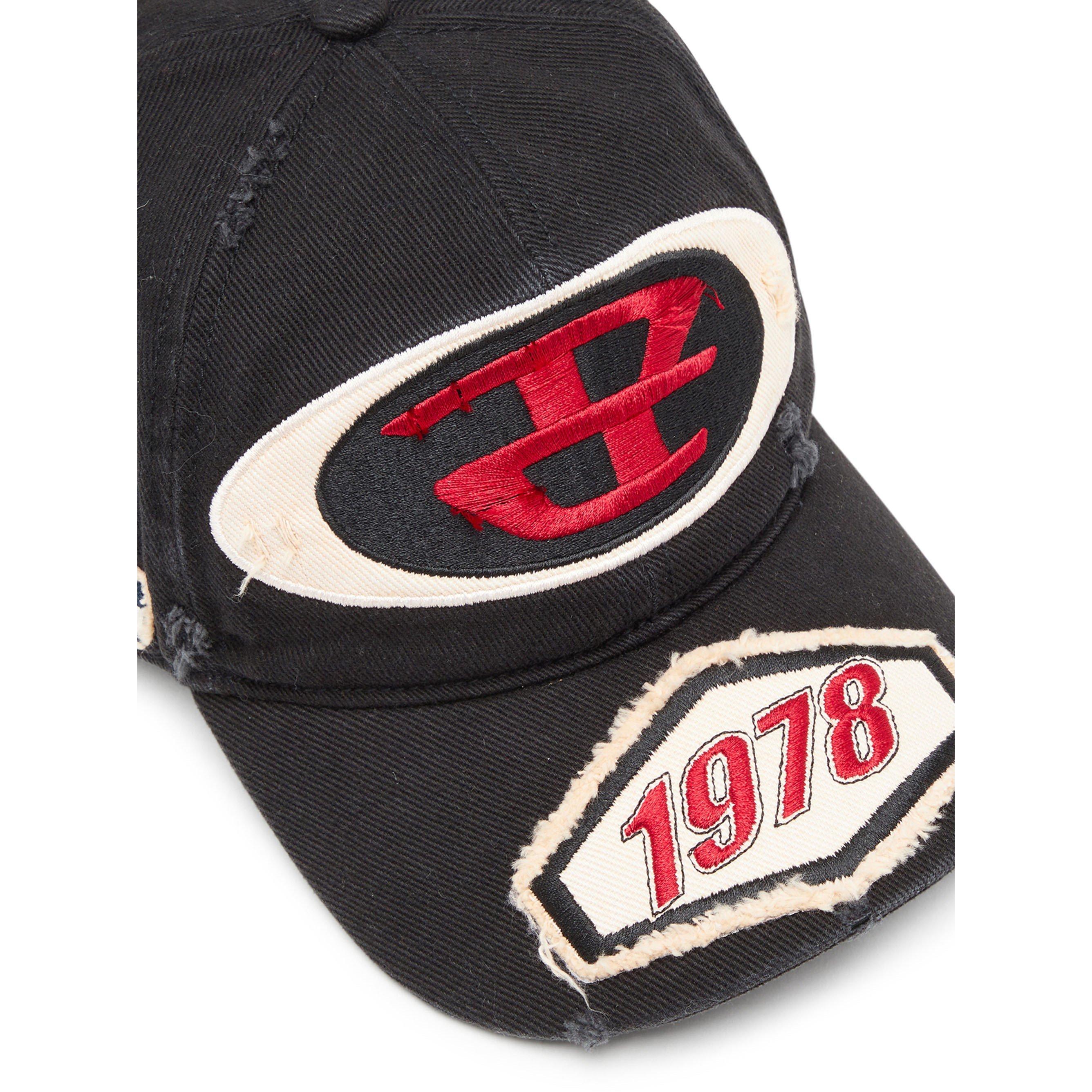 Black - Diesel - Men's Baseball Cap - 3