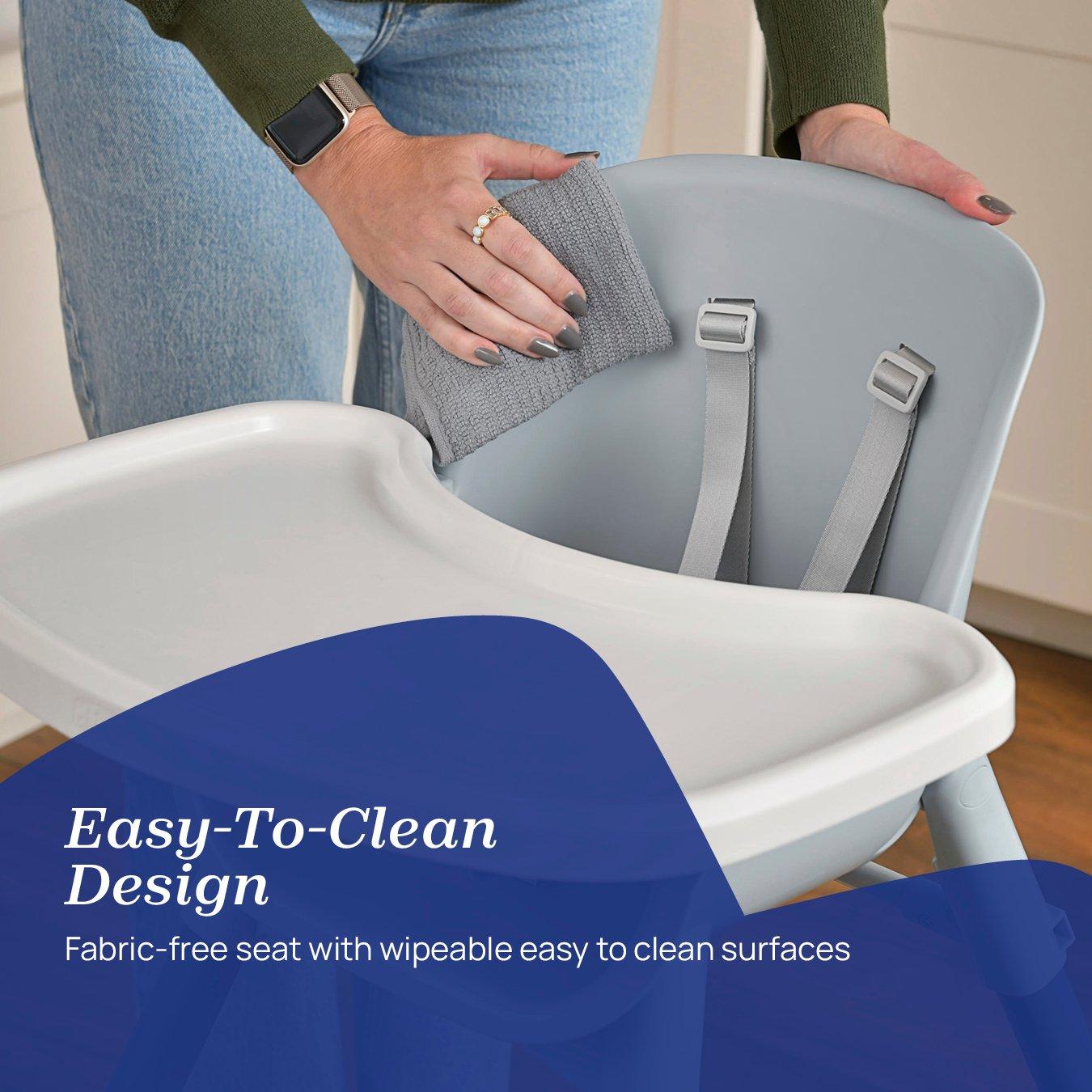 Grey - Chicco - Chicco Zest Highchair Moon Grey - 6