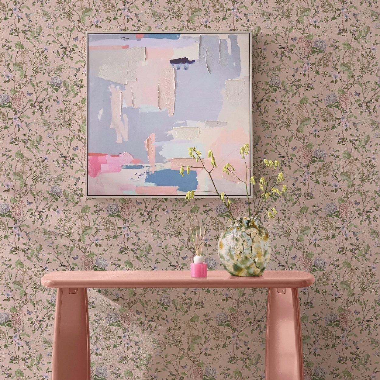 Pink - Next - Blush Reflection Wallpaper - 2