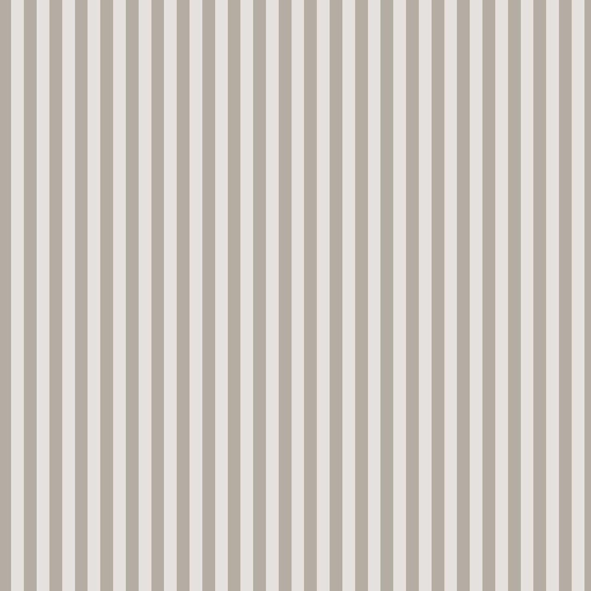 Brown - Next - Natural Ticking Stripe Wallpaper - 4