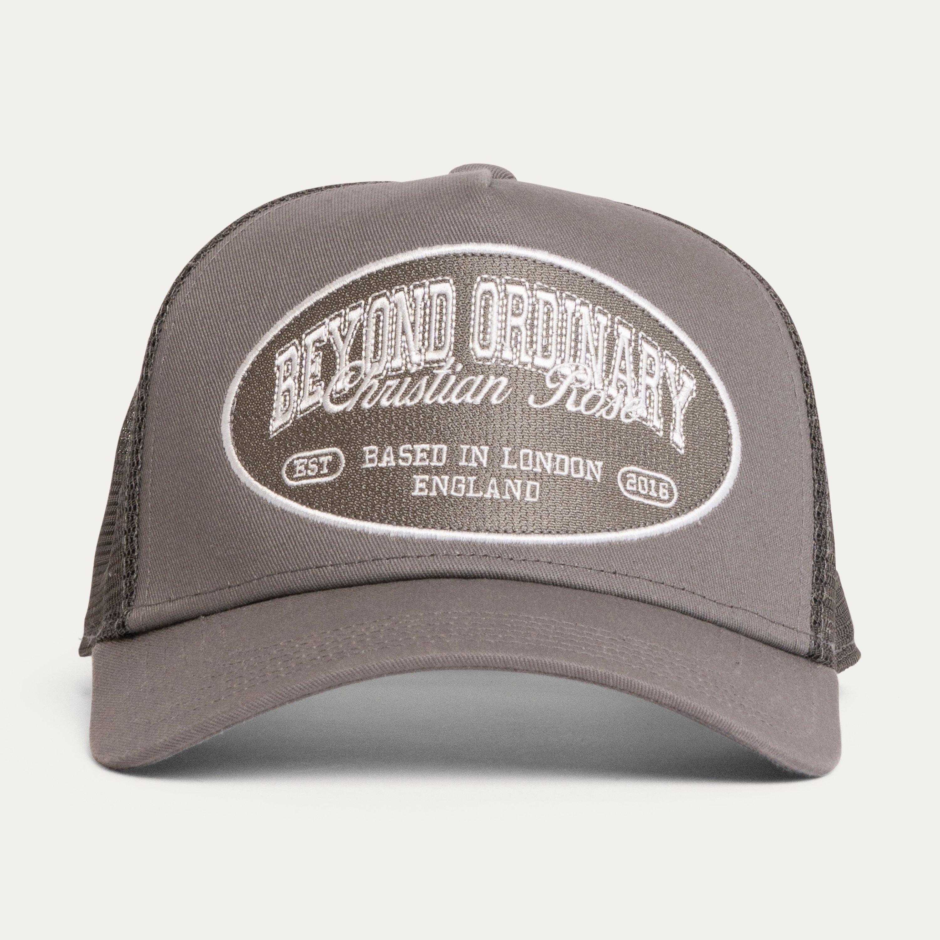 Gris/Blanco - Christian Rose - Beyond Ordinary Trucker Cap - 2