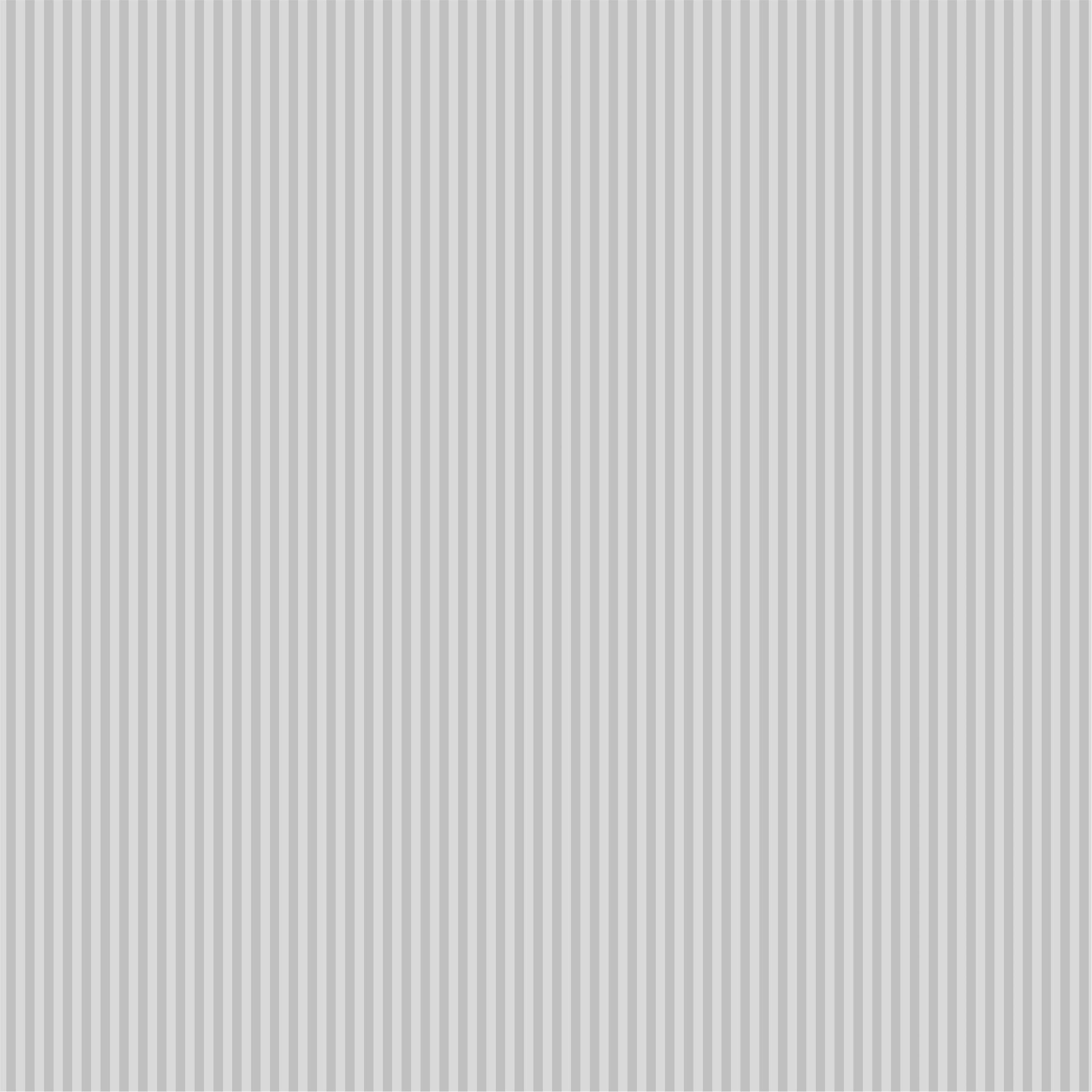 Grey - Next - Soft Grey Ticking Stripe Wallpaper - 1