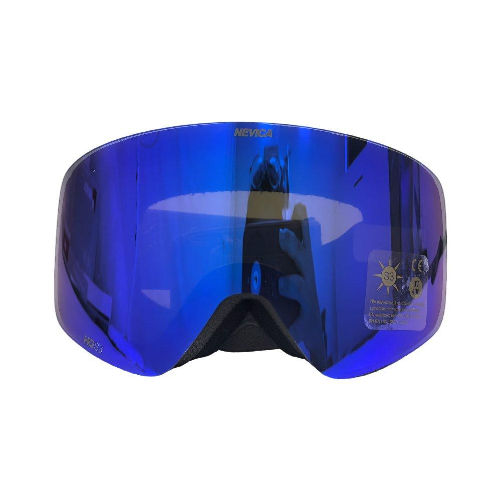 Zwart - Nevica - Womens Vail Over Glasses Anti-Fog UV Protection Ski Goggles - 1