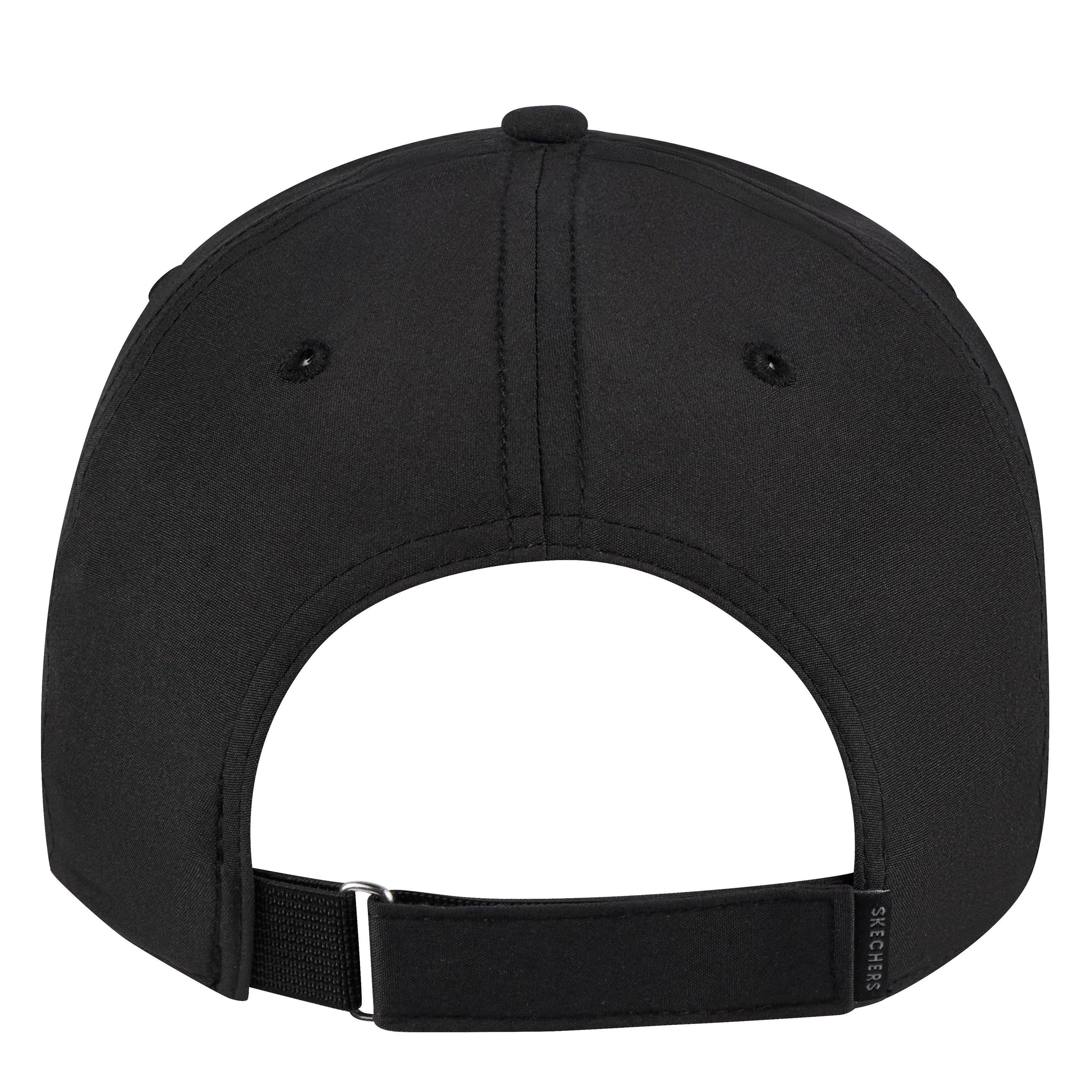 Black - Skechers - Skech-Shine Diamond Patch Hat Baseball Cap Unisex Adults - 2