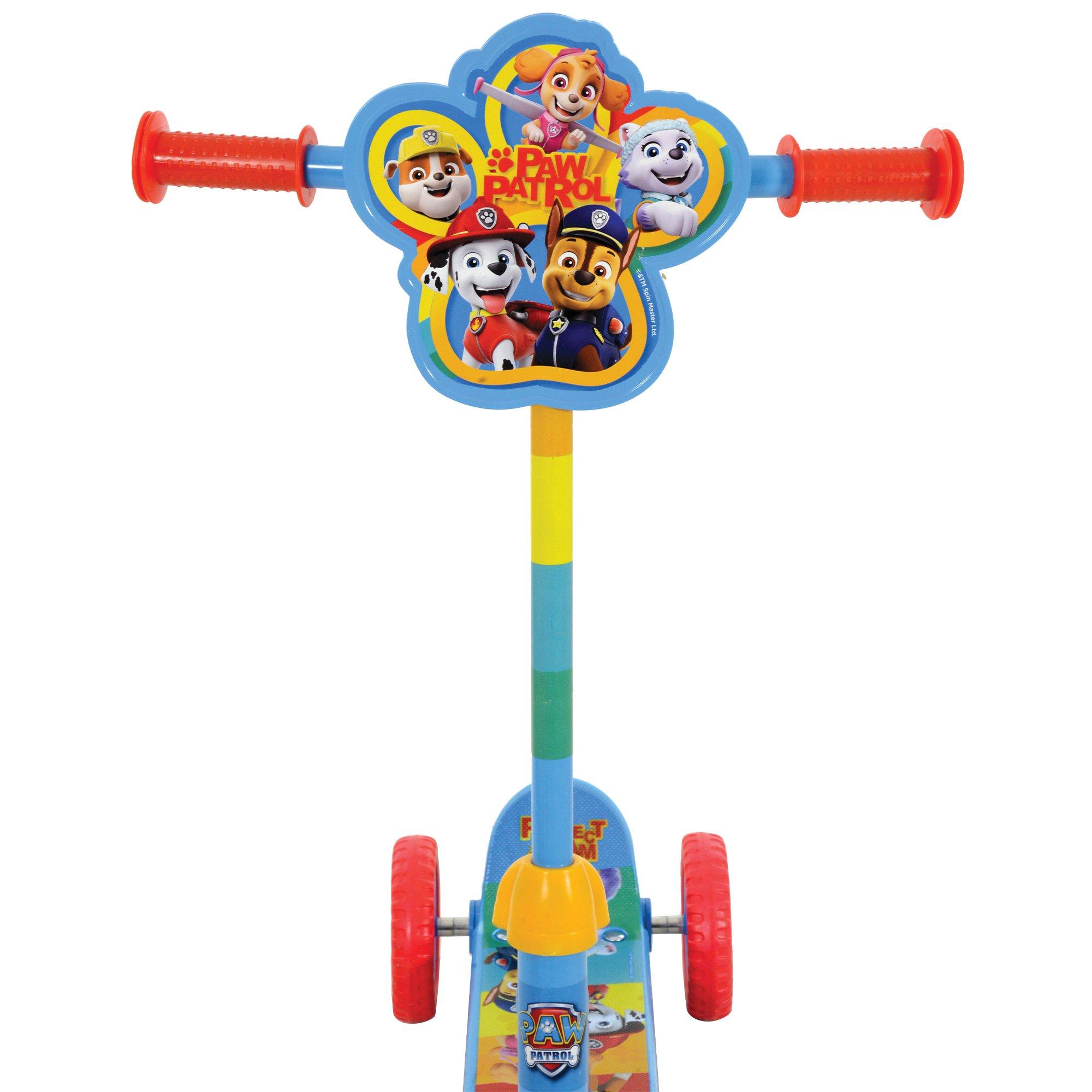 Multicoloured - Paw Patrol - Paw Patrol Deluxe Tri Scooter - 3