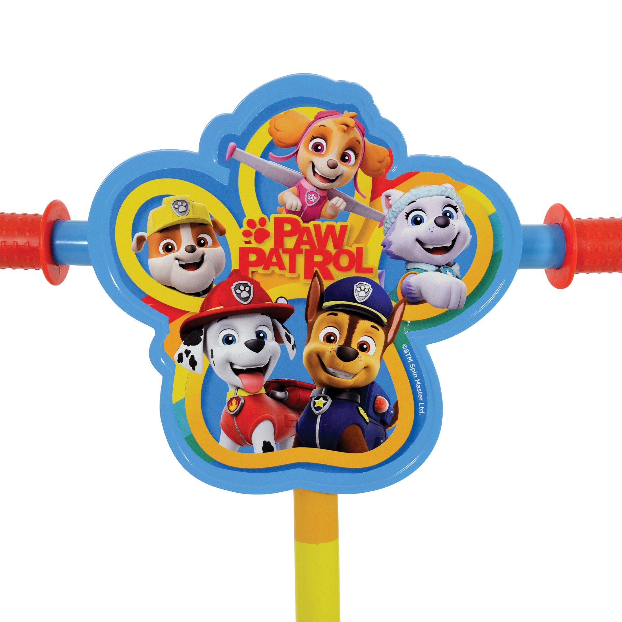 Multicoloured - Paw Patrol - Paw Patrol Deluxe Tri Scooter - 4