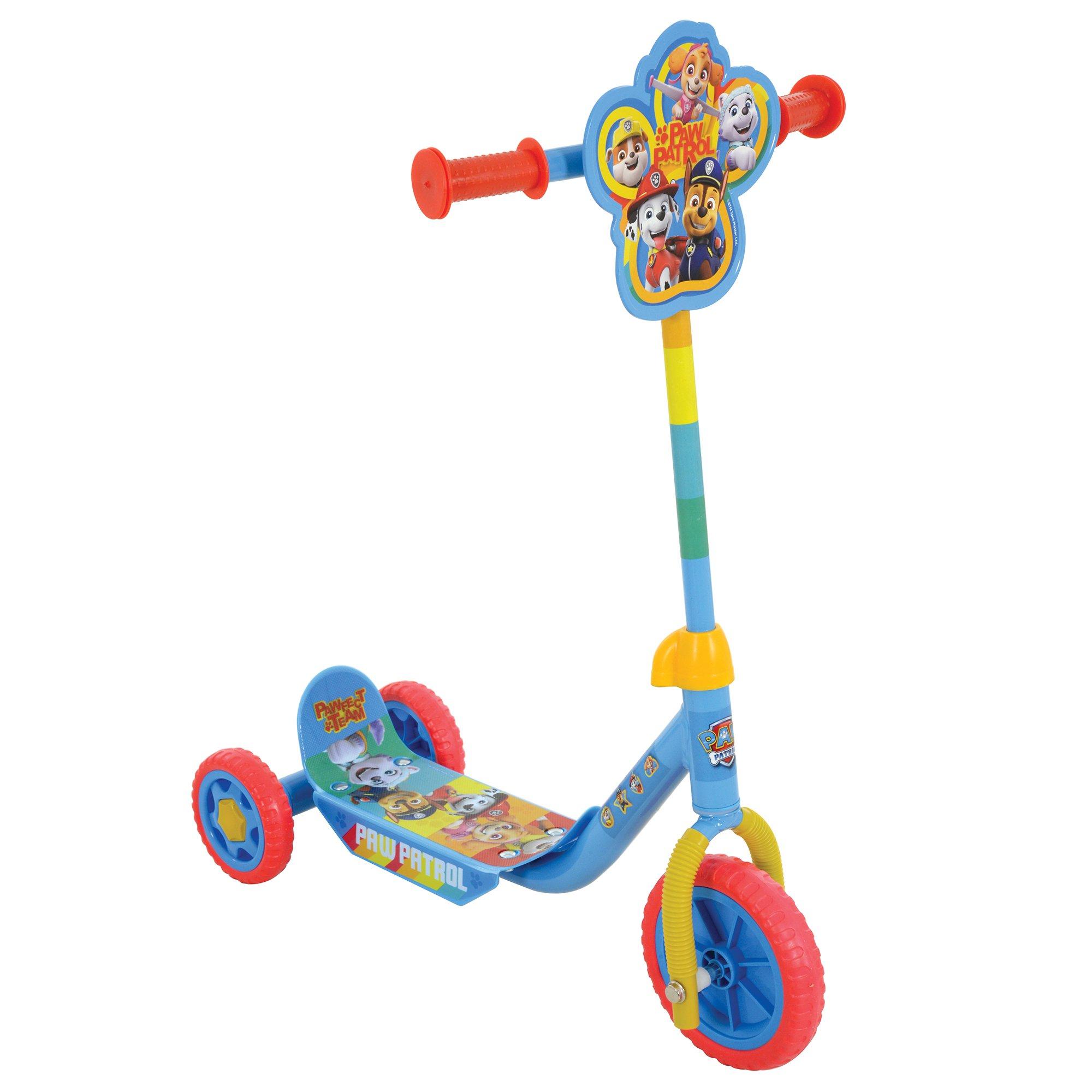 Multicoloured - Paw Patrol - Paw Patrol Deluxe Tri Scooter - 8