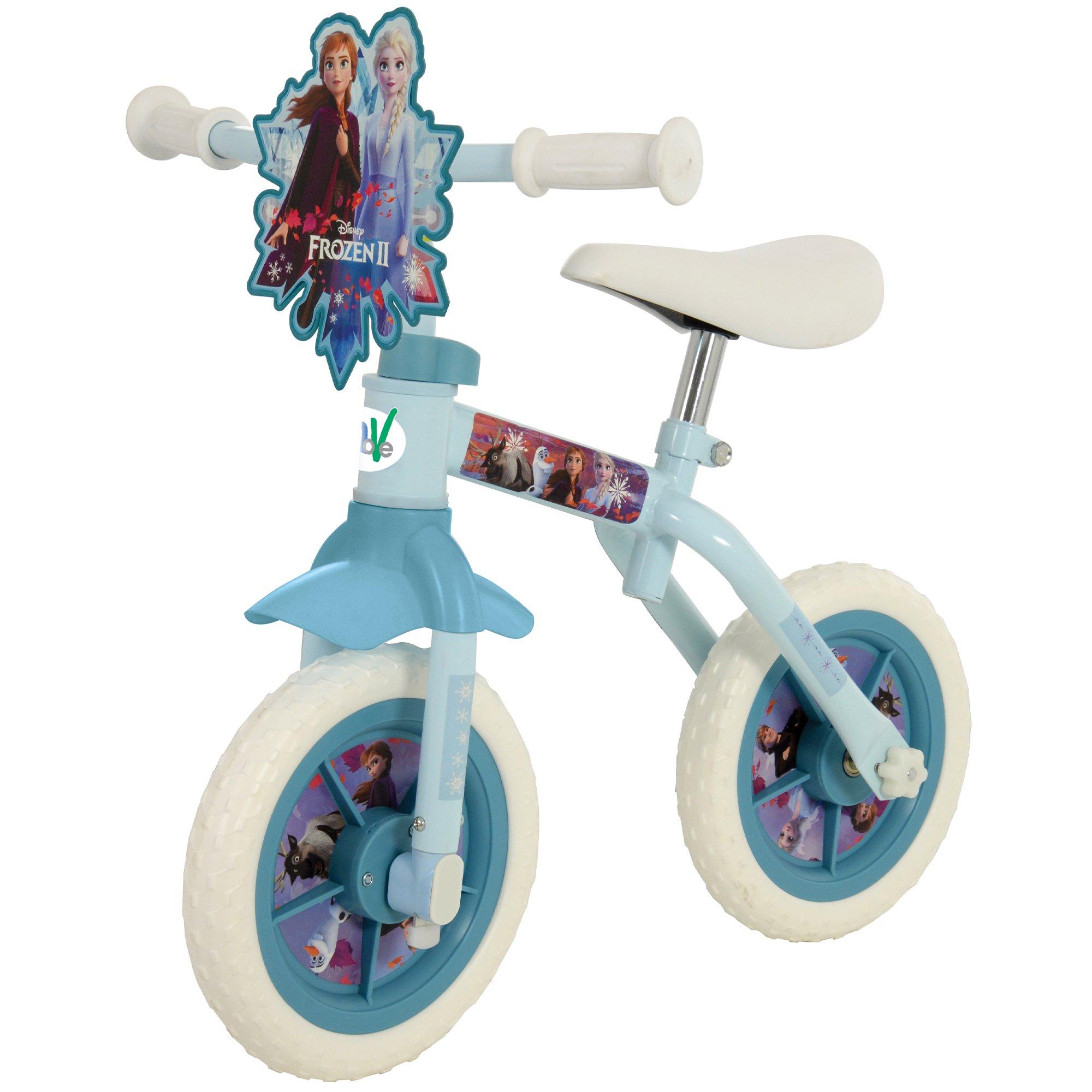 Multicoloured - Disney - Frozen 2  2 in 1 10 Training Bike - 3