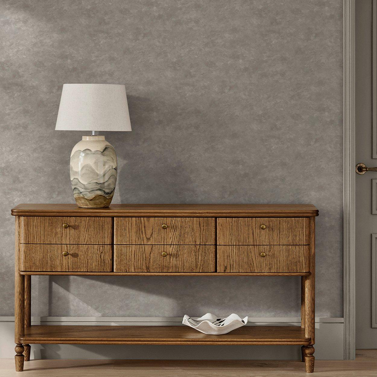 Grey - Next - Natural Microcement Wallpaper - 2